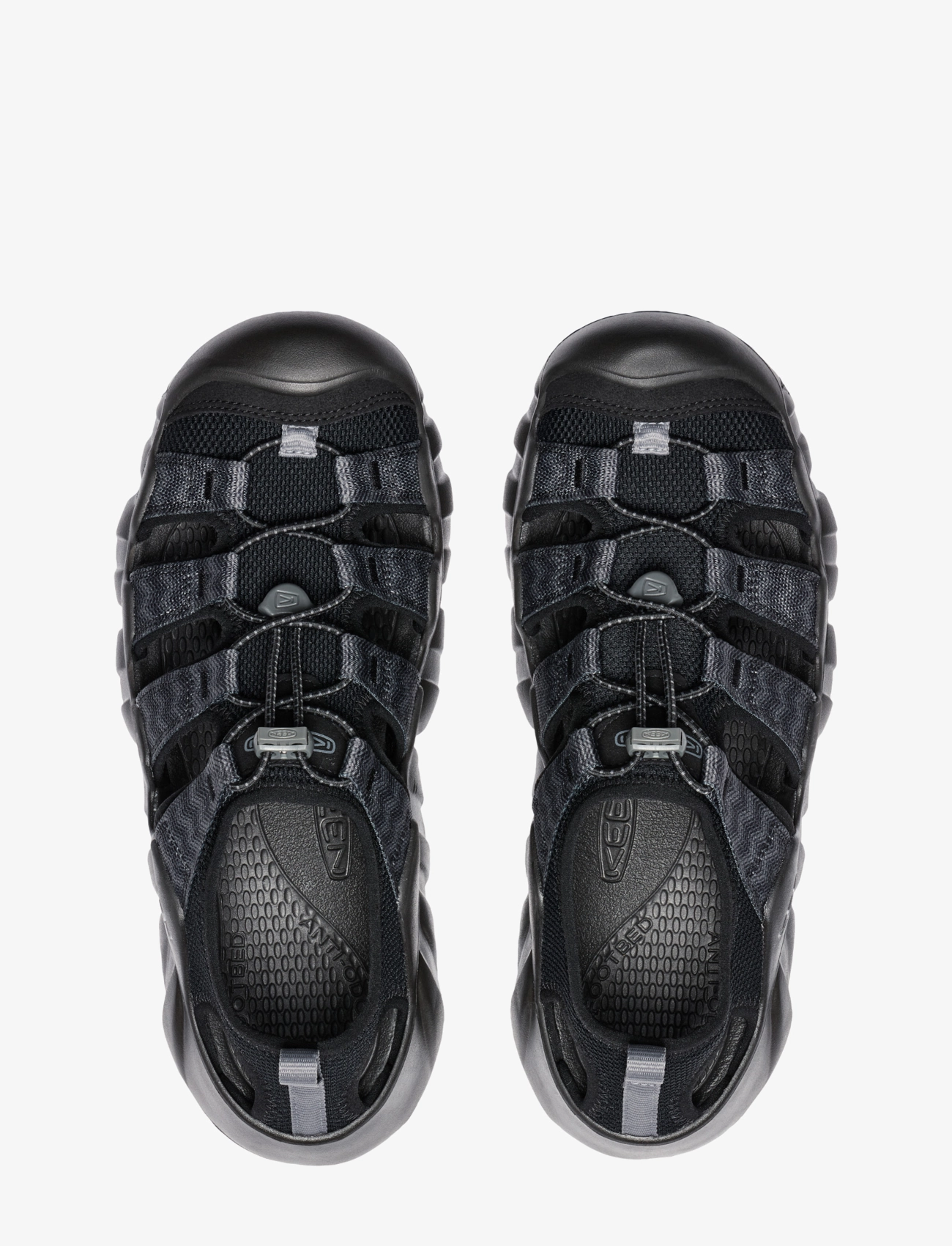 KEEN - KE HYPERPORT H2 - sandaler & tofflor - black-steel grey - 4