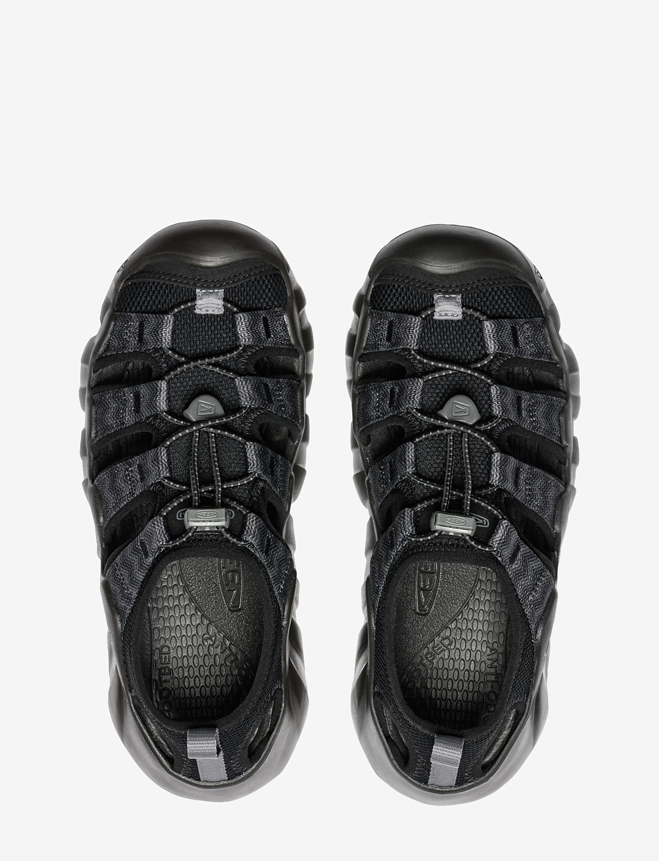 KEEN - KE HYPERPORT H2 - sandaler & tøfler - black-steel grey - 2