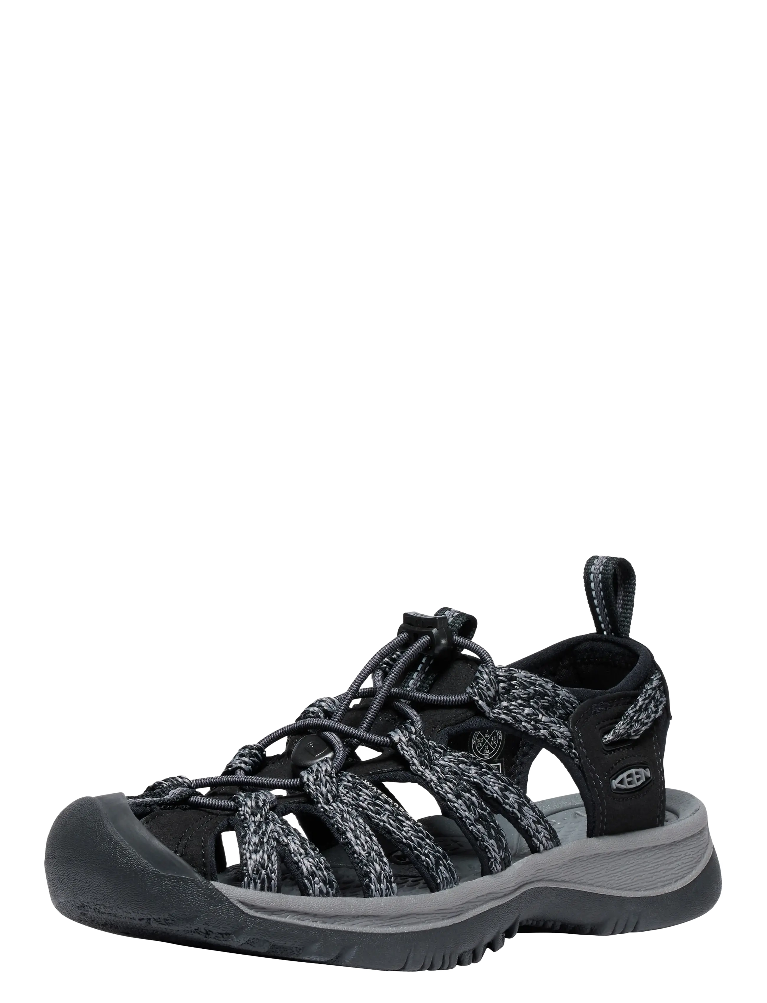KEEN - KE WHISPER - wandelsandalen - black-steel grey - 1