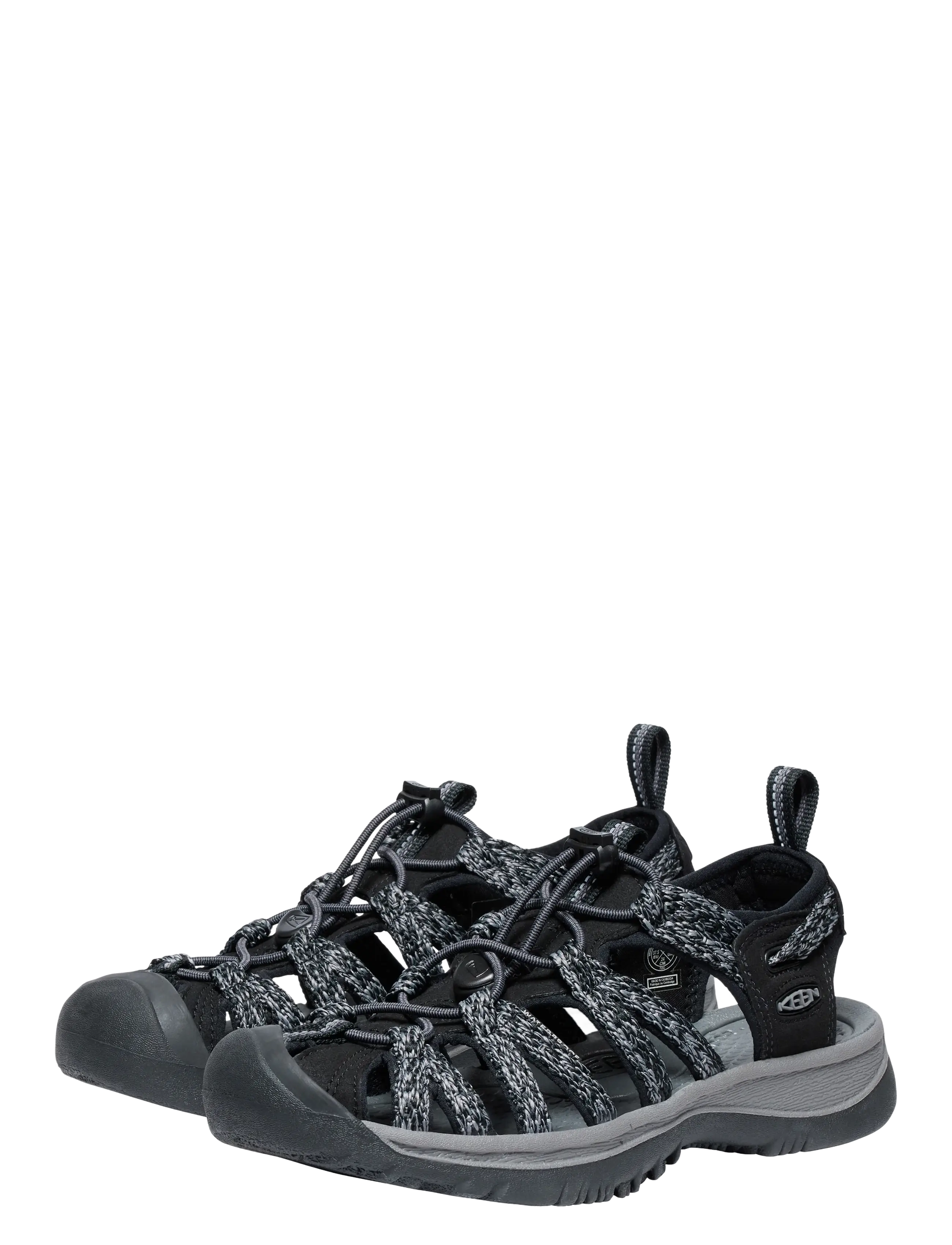 KEEN - KE WHISPER - wandelsandalen - black-steel grey - 2