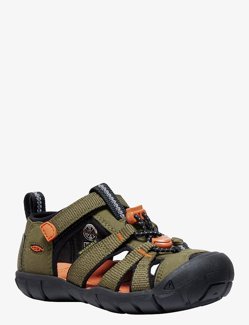 KEEN - KE SEACAMP II CNX C-DARK - sandalen - dark olive-gold flame - 0