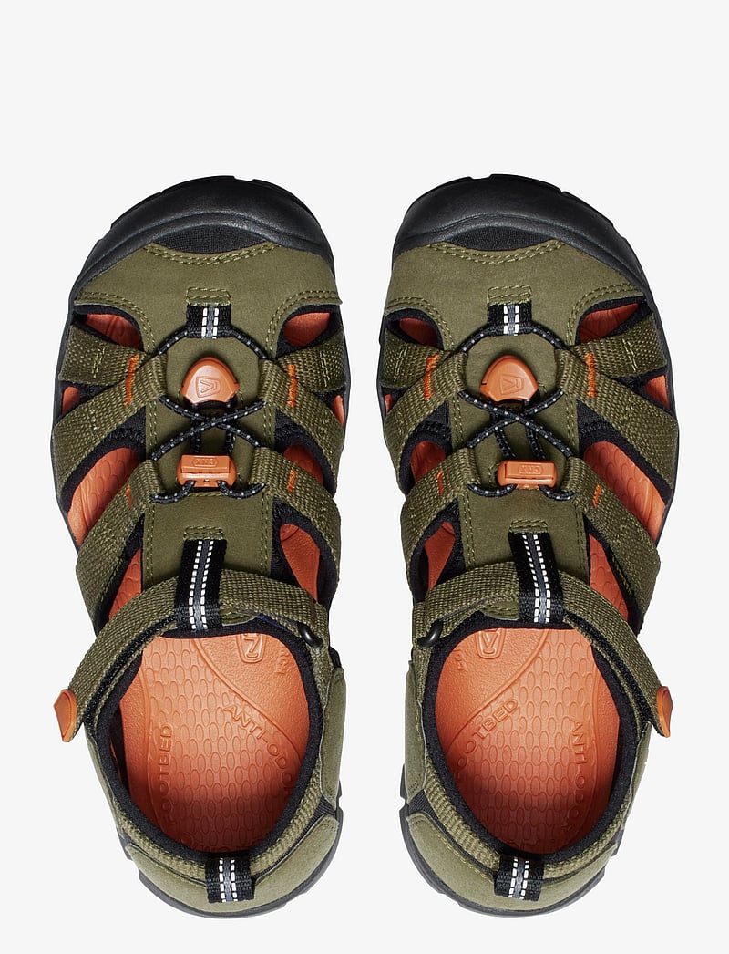 KEEN - KE SEACAMP II CNX Y-DARK - sandaler - dark olive-gold flame - 2