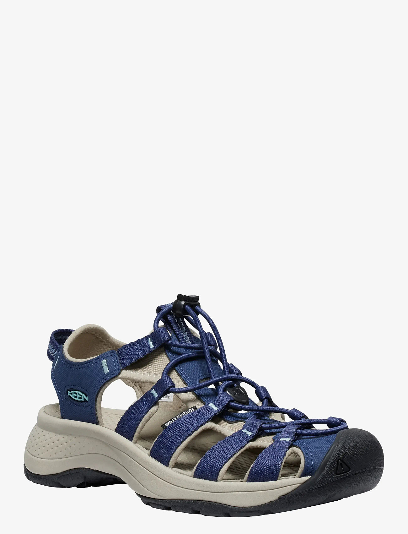 KEEN - KE ASTORIA WEST SANDAL W-NAVAL - hiking sandals - naval academy-reef waters - 0