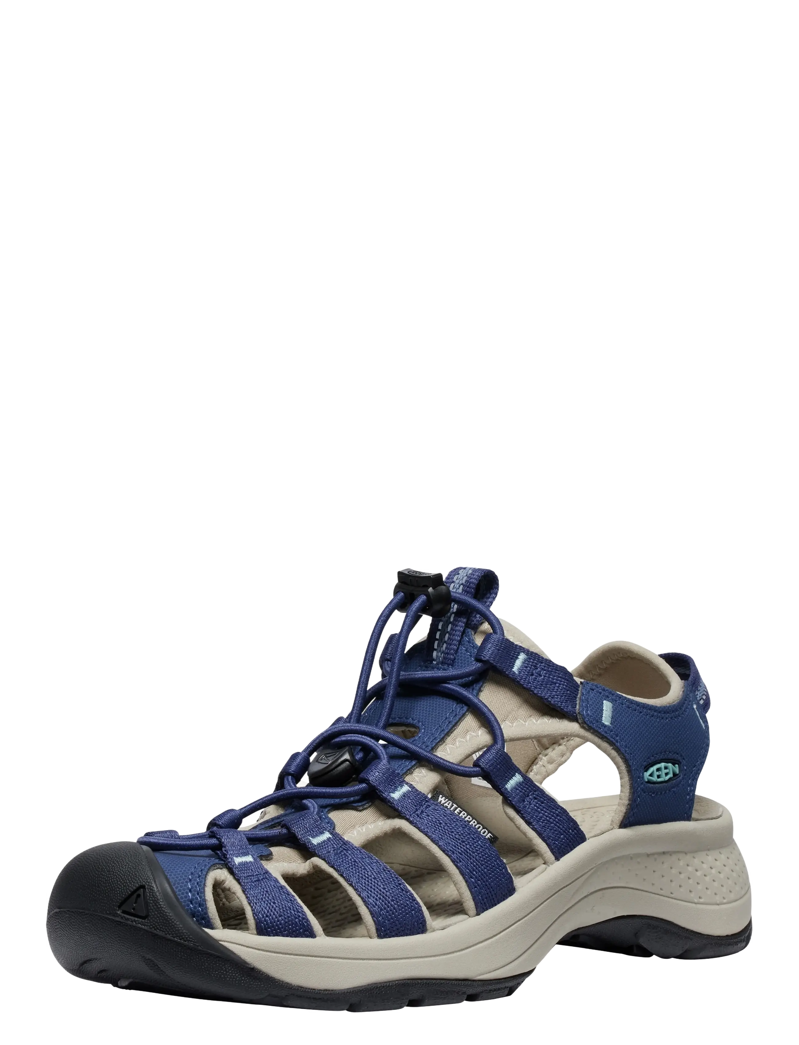 KEEN - KE ASTORIA WEST SANDAL W-NAVAL - wandersandalen - naval academy-reef waters - 1