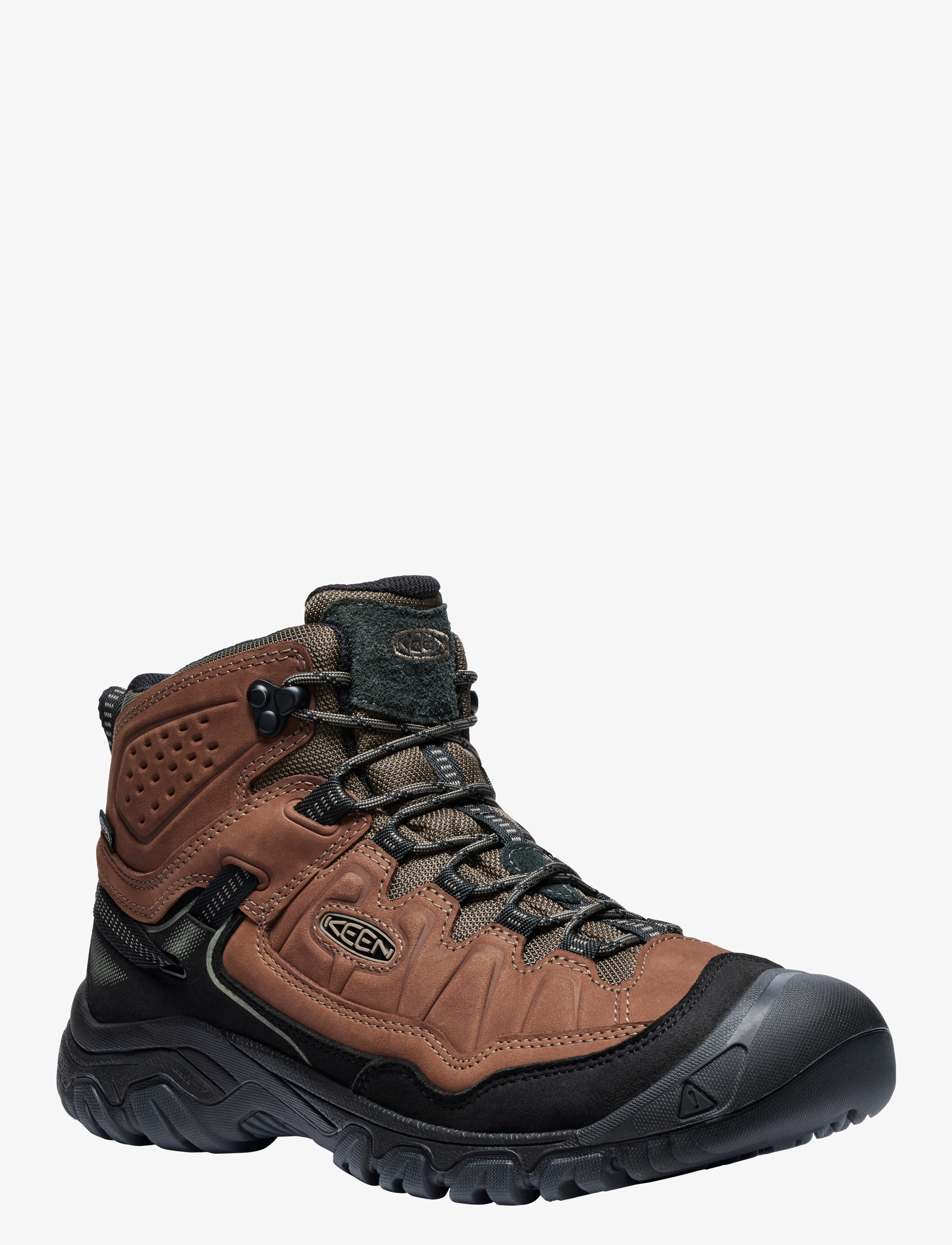 KEEN Ke Targhee Iv Mid Wp, 45, Sport Schuhe, Braun - Outdoor-hiking Männerswear