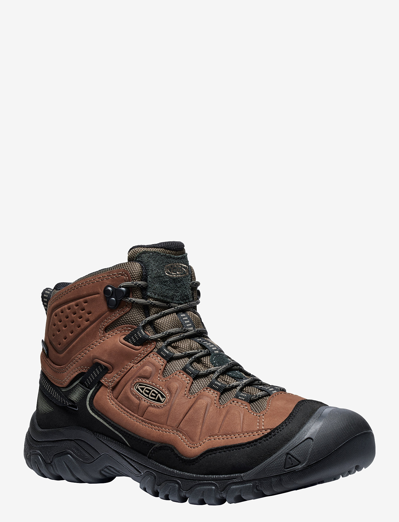 KEEN - KE TARGHEE IV MID WP - matka- ja kõndimisjalatsid - bison-black - 0