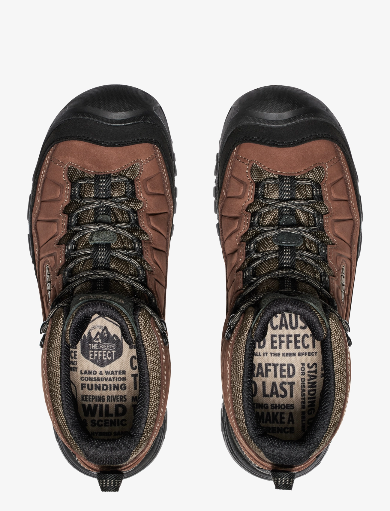 KEEN - KE TARGHEE IV MID WP - wanderschuhe - bison-black - 2