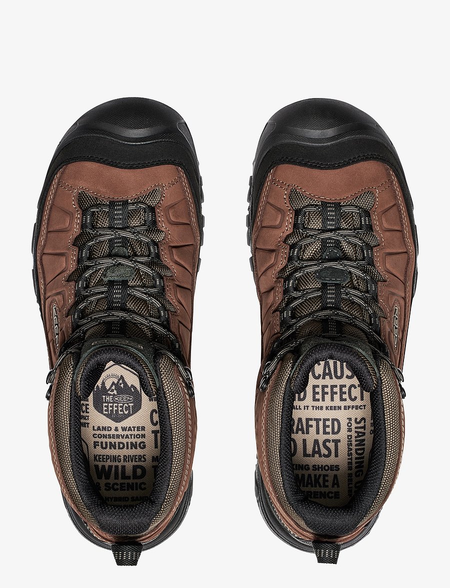 KEEN - KE TARGHEE IV MID WP - wanderschuhe - bison-black - 2