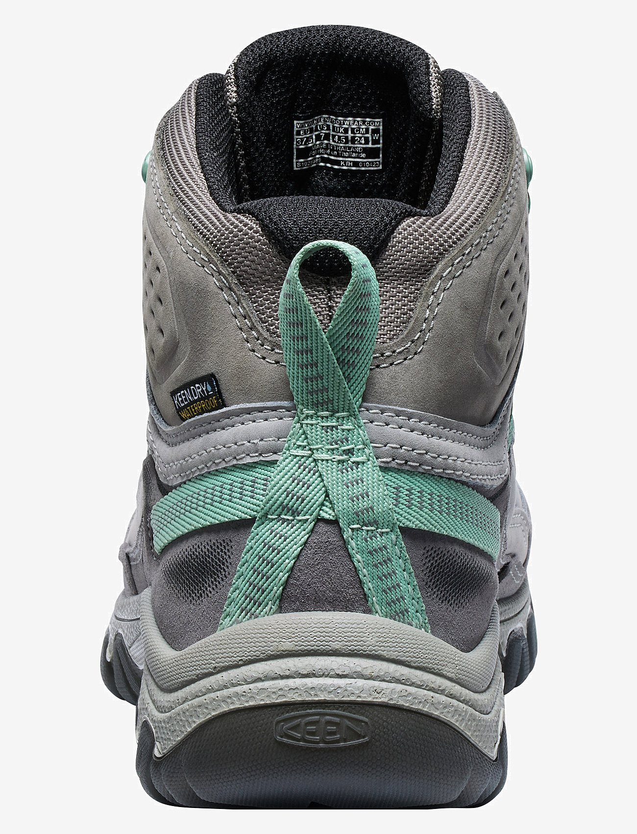 KEEN - KE TARGHEE IV MID WP - alloy-granite green - 3