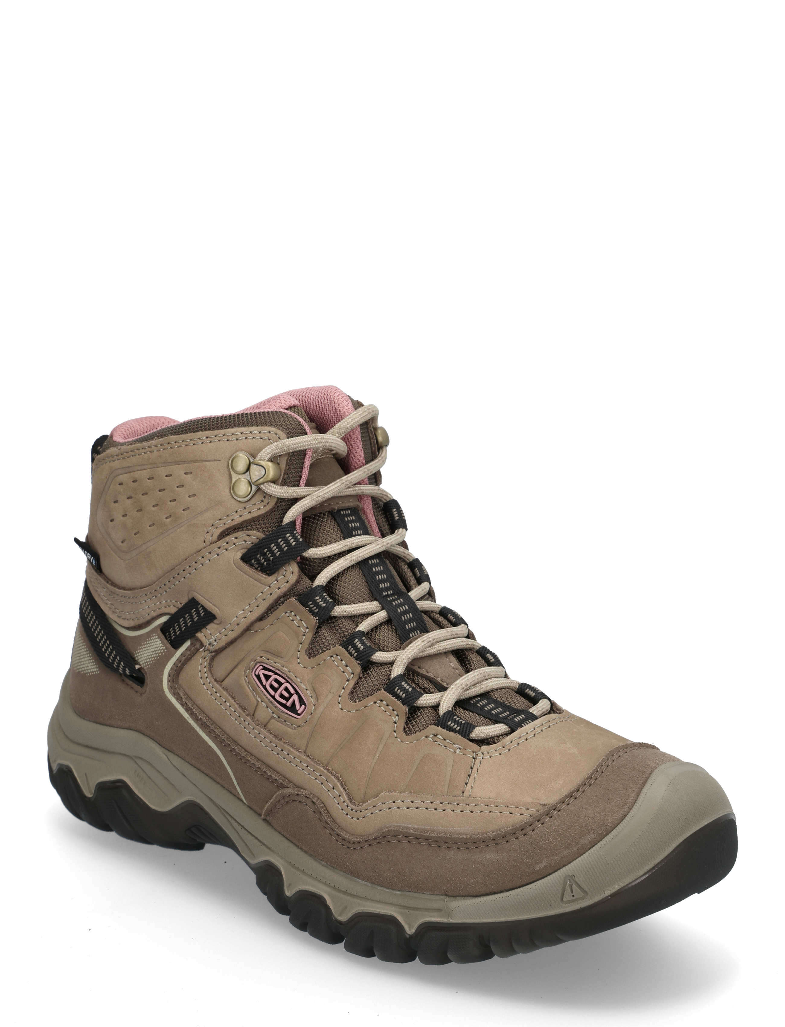 KEEN KE TARGHEE IV MID WP -  - BRINDLE-NOSTALGIA ROSE / brown