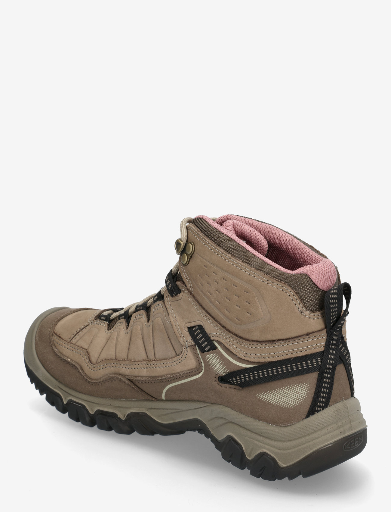 KEEN - KE TARGHEE IV MID WP - wanderschuhe - brindle-nostalgia rose - 2