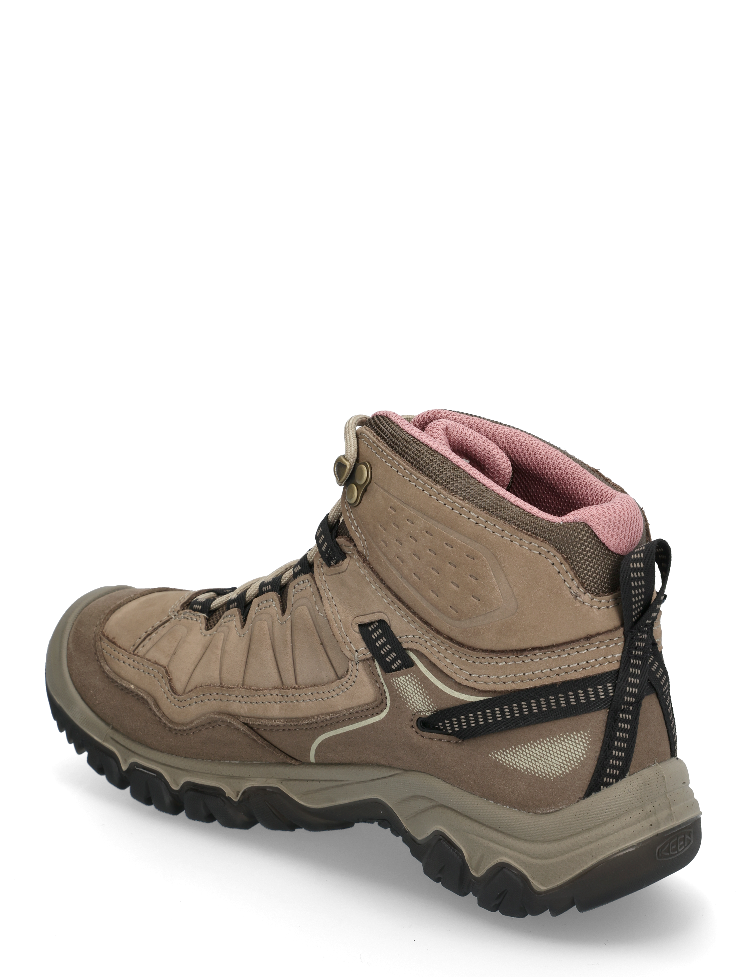 KEEN - KE TARGHEE IV MID WP - wanderschuhe - brindle-nostalgia rose - 2