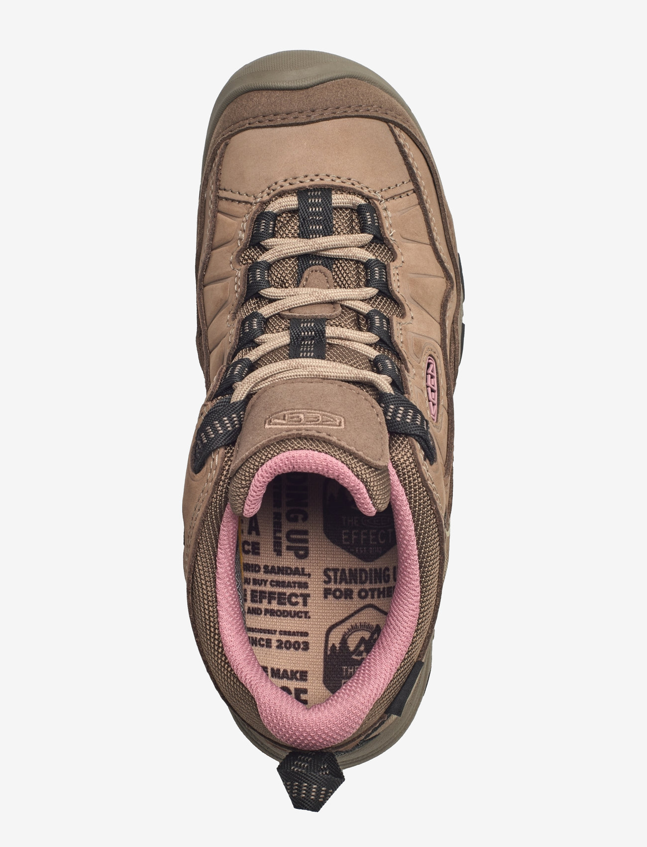 KEEN - KE TARGHEE IV WP - vandringsskor - brindle-nostalgia rose - 3