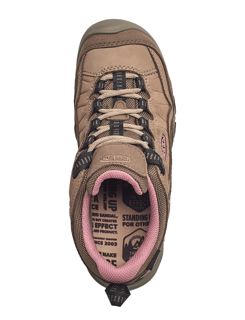 KEEN - KE TARGHEE IV WP - vandringsskor - brindle-nostalgia rose - 3