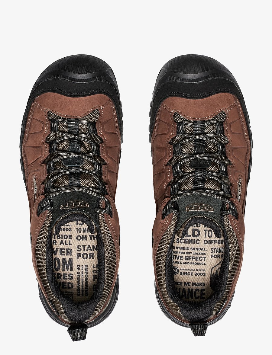 KEEN - KE TARGHEE IV WP - vandringsskor - bison-black - 2