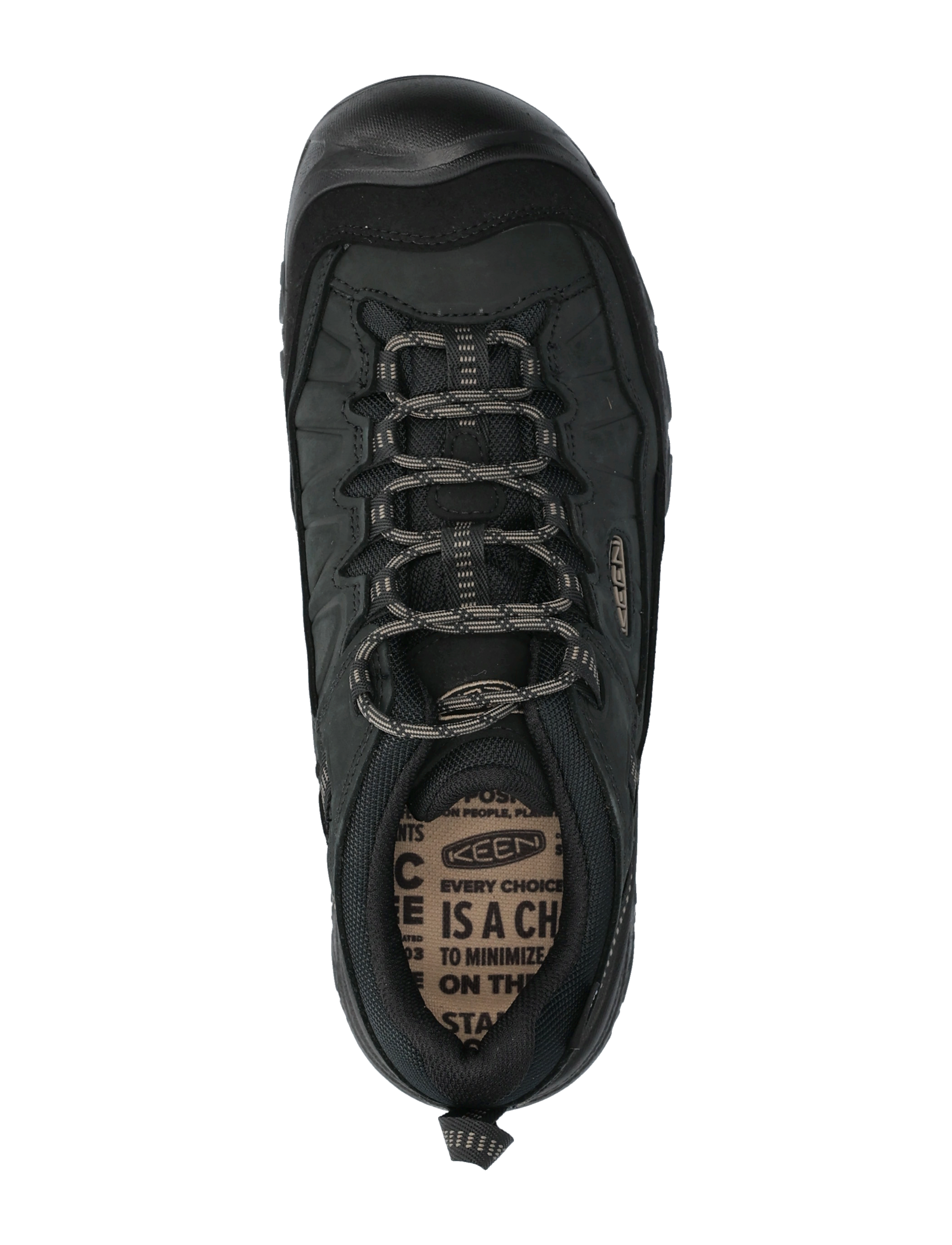 KEEN - KE TARGHEE IV WP - wanderschuhe - triple black - 3