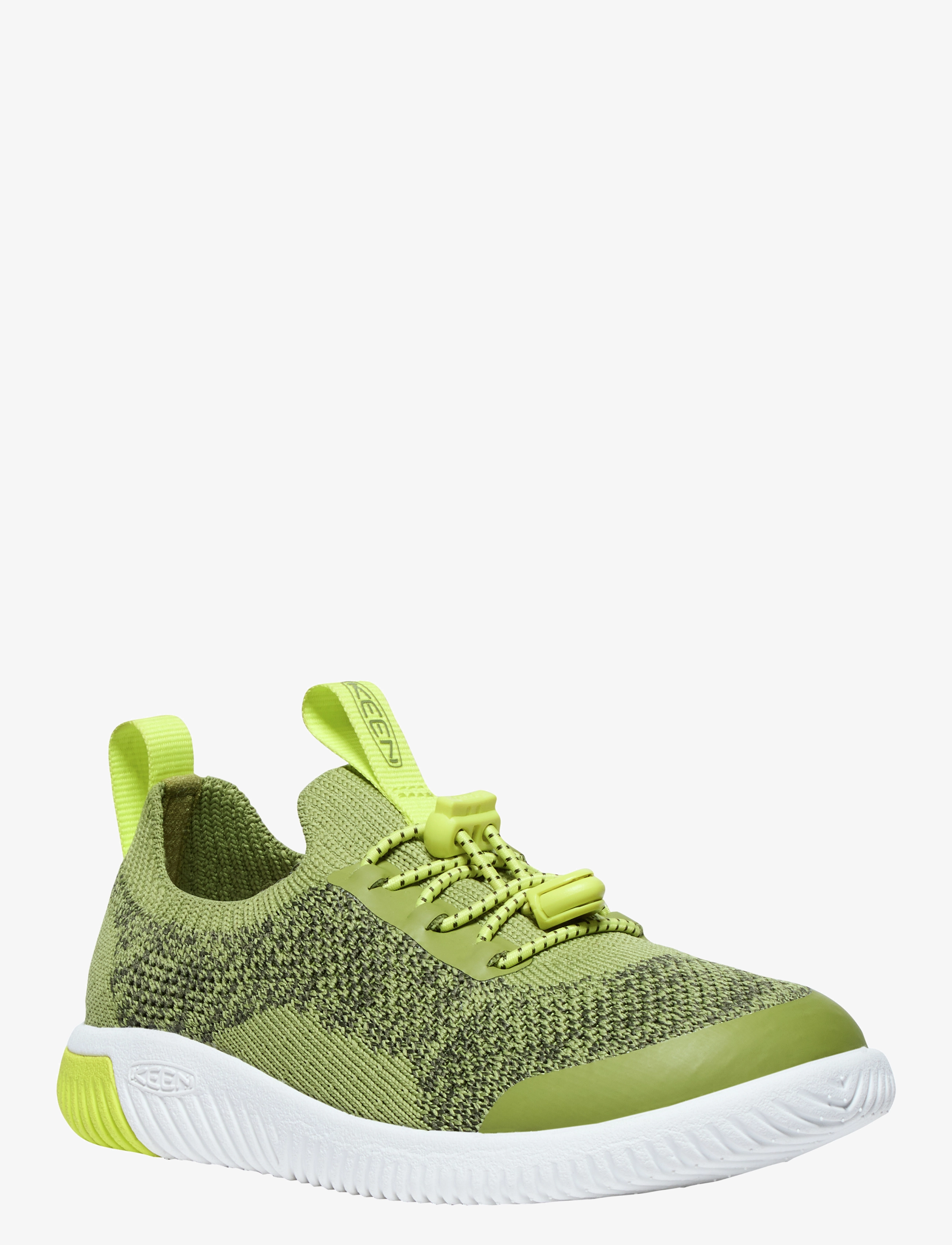 KEEN KE KNX KNIT LACE - Tursko - IGUANA-EVENING PRIMROSE / green