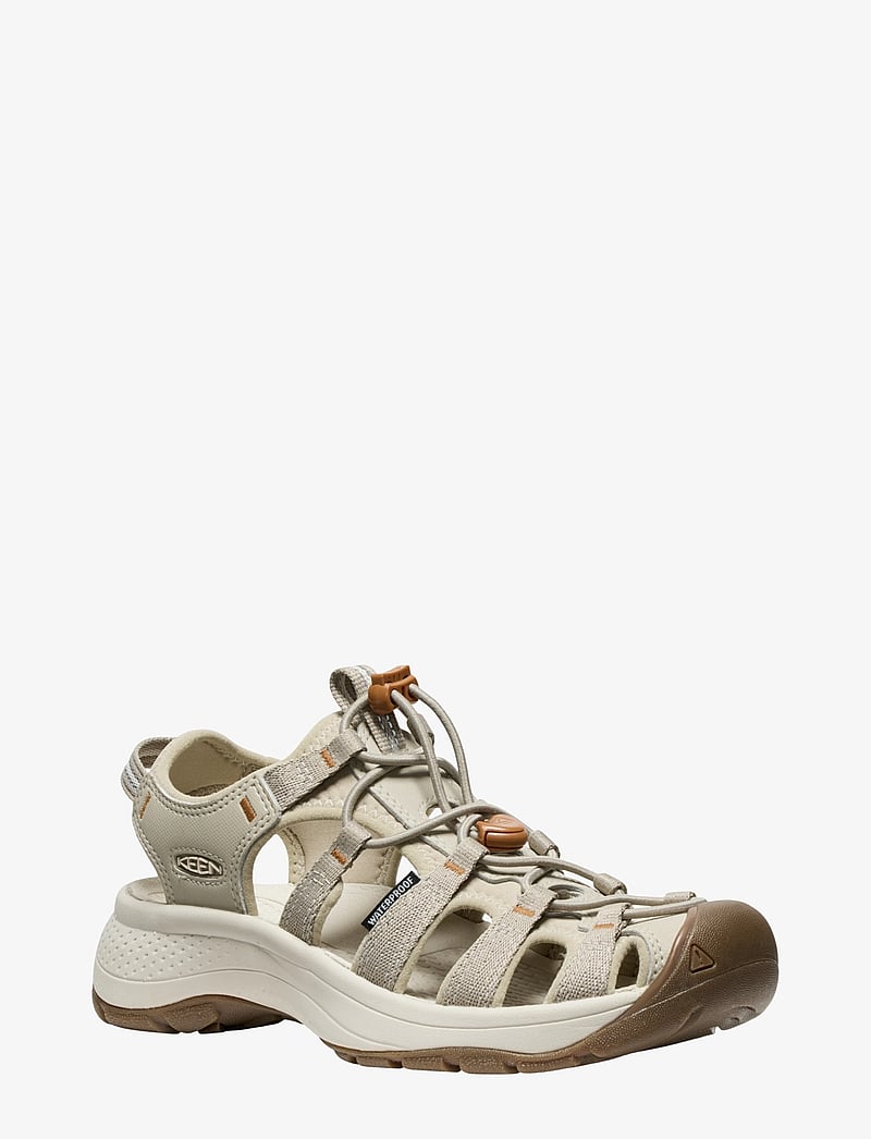 KEEN - KE ASTORIA WEST SANDAL W-PLAZA - sandalen & hausschuhe - plaza taupe-roasted pecan - 0