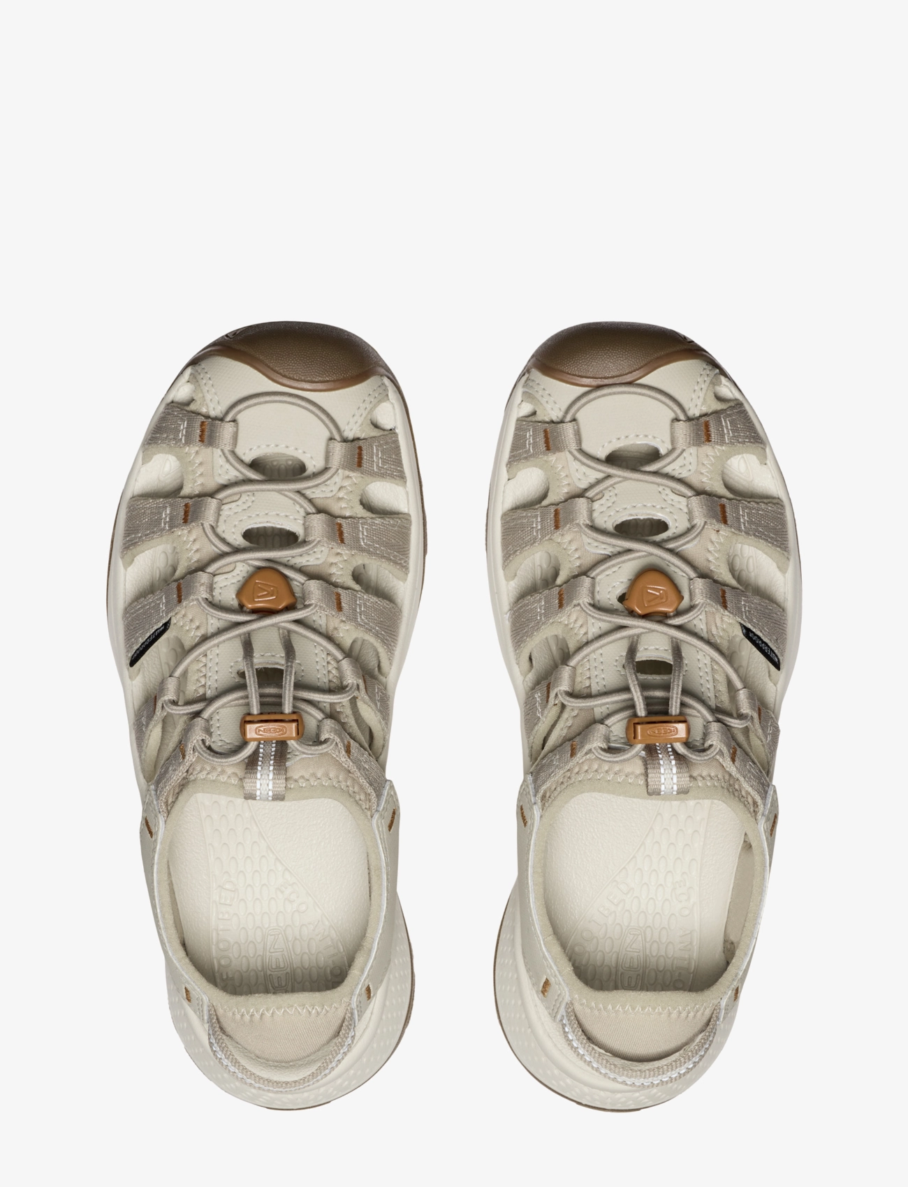 KEEN - KE ASTORIA WEST SANDAL W-PLAZA - sandały trekkingowe - plaza taupe-roasted pecan - 2