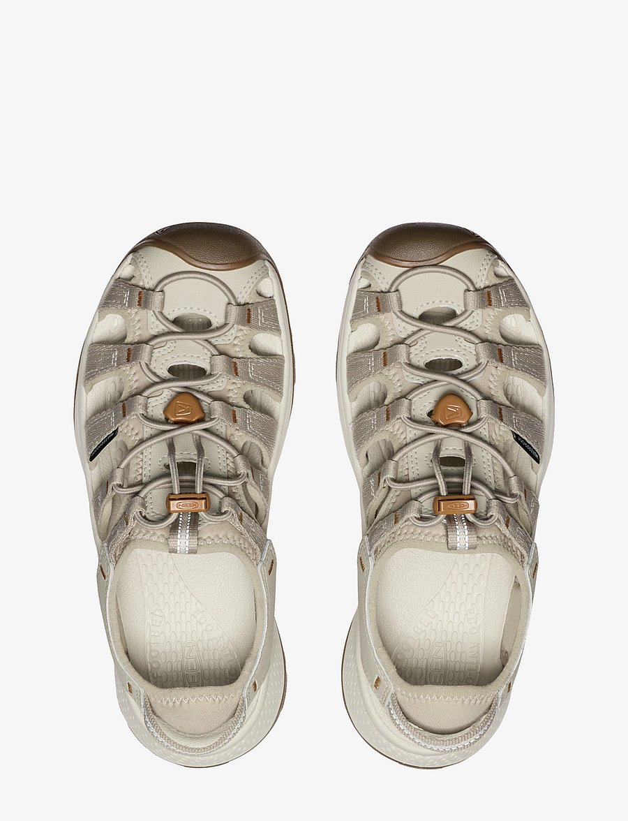 KEEN - KE ASTORIA WEST SANDAL W-PLAZA - sandały trekkingowe - plaza taupe-roasted pecan - 2