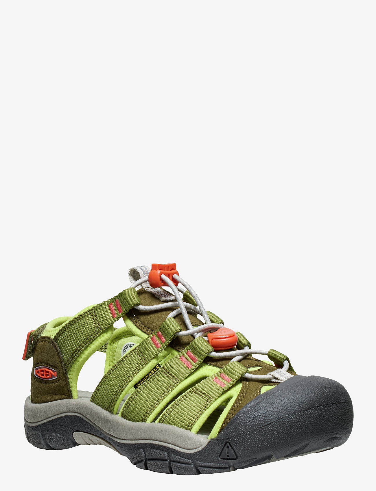 KEEN - KE NEWPORT BOUNDLESS Y-DARK - dark olive-scarlet ibis - 0