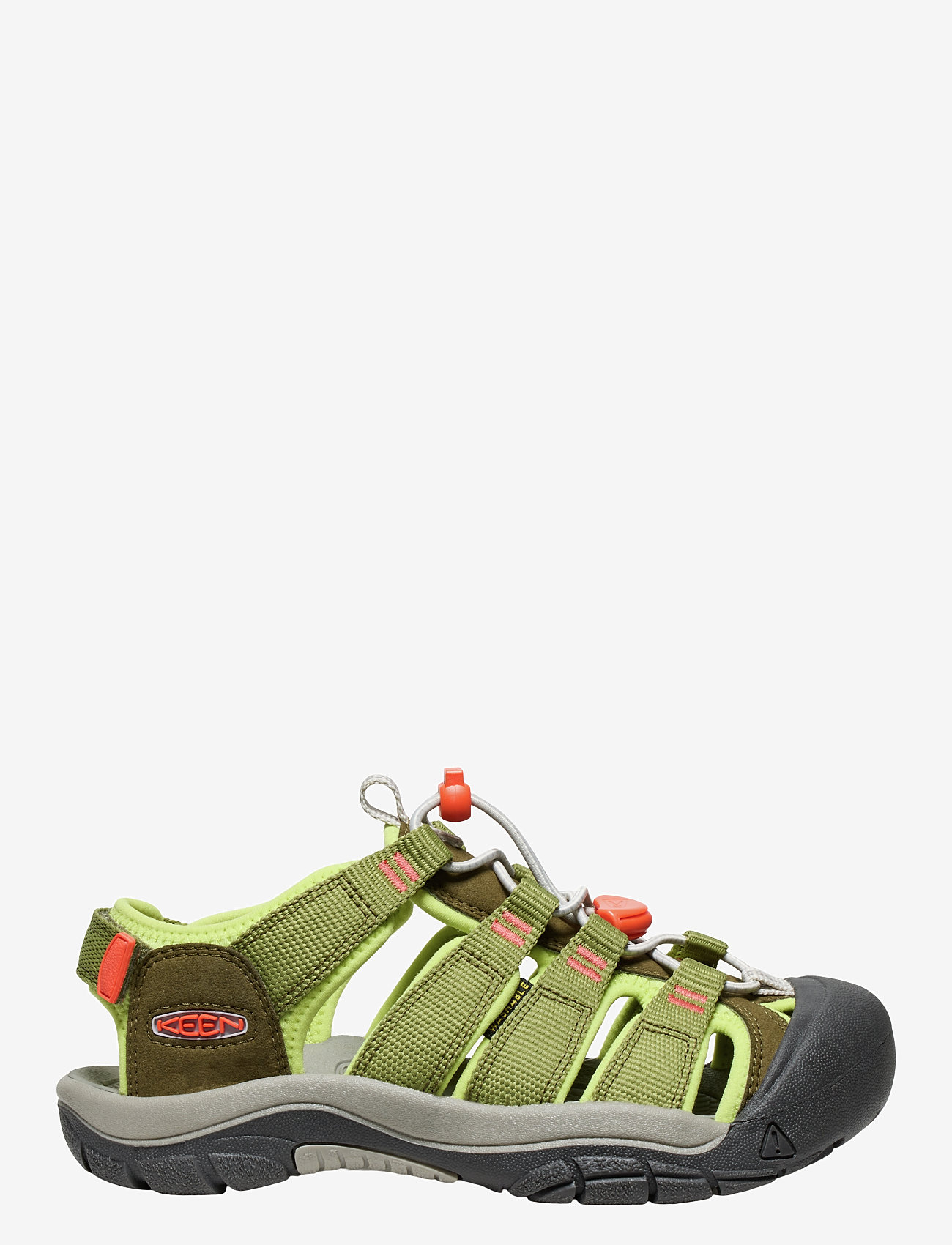 KEEN - KE NEWPORT BOUNDLESS Y-DARK - dark olive-scarlet ibis - 1