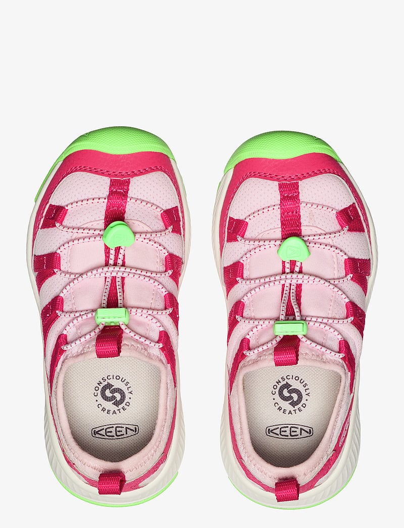 KEEN - KE MOTOZOA SNEAKER - matka- ja kõndimisjalatsid - raspberry-summer green - 2