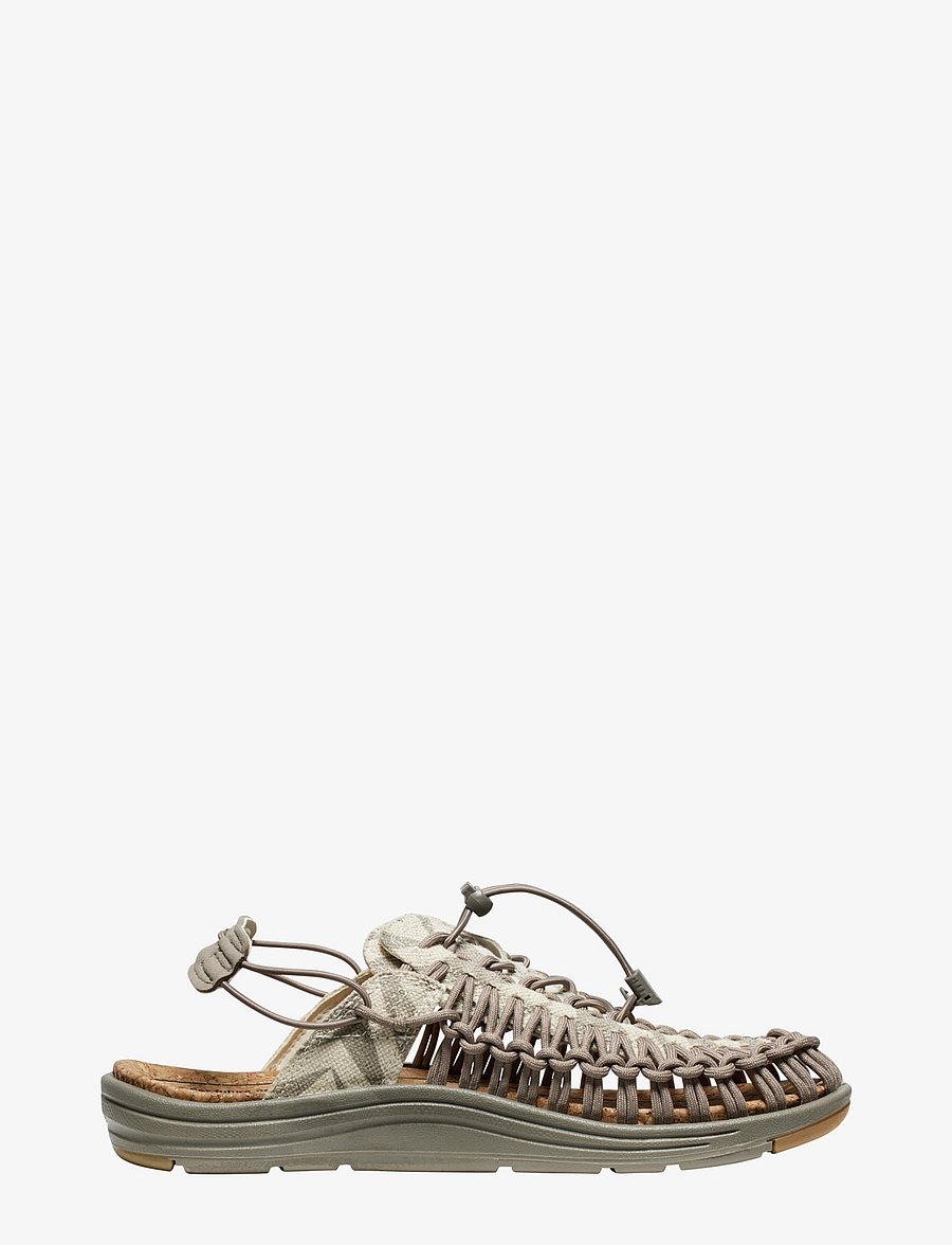 KEEN - KE UNEEK II CONVERTIBLE CANVAS - hversdags sandalar - brindle-natural - 1