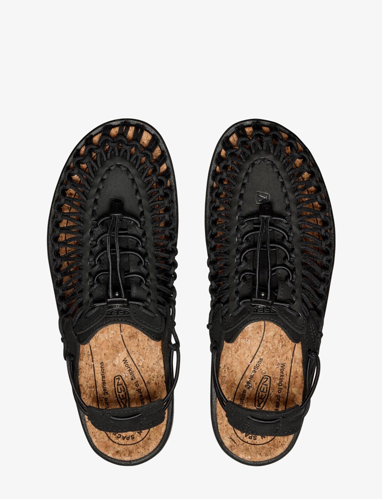 KEEN - KE UNEEK II CONVERTIBLE - vabaajasandaalid - black-black - 2