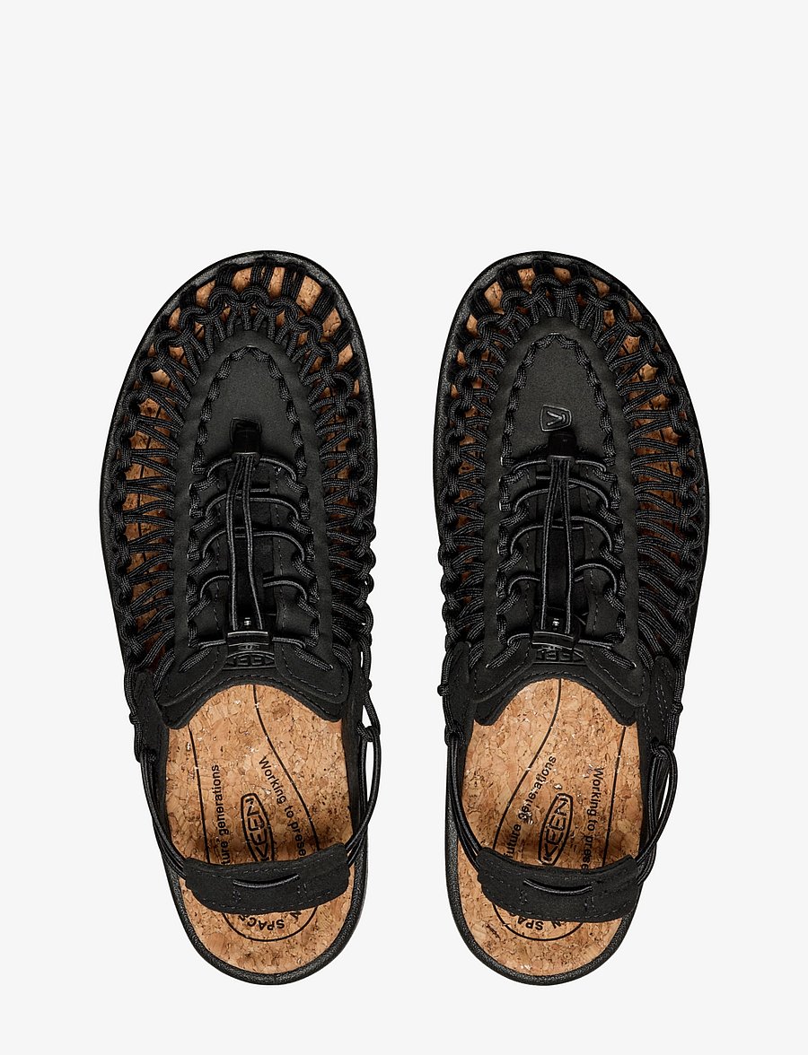KEEN - KE UNEEK II CONVERTIBLE - vabaajasandaalid - black-black - 2