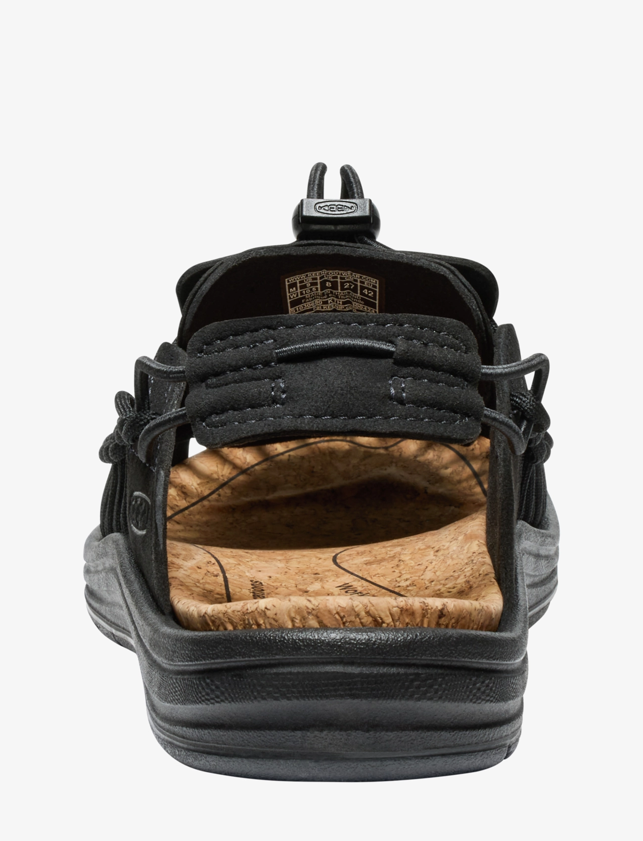 KEEN - KE UNEEK II CONVERTIBLE - vabaajasandaalid - black-black - 3