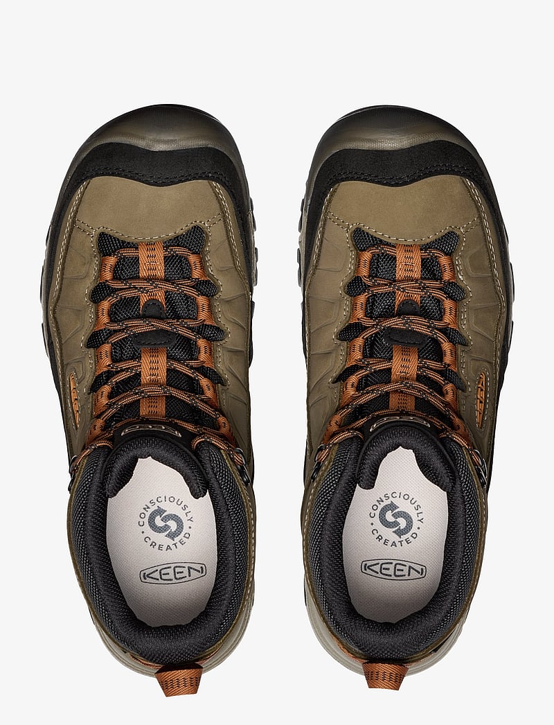 KEEN - KE TARGHEE IV MID WP M-SEA - matka- ja kõndimisjalatsid - sea turtle-roasted pecan - 2