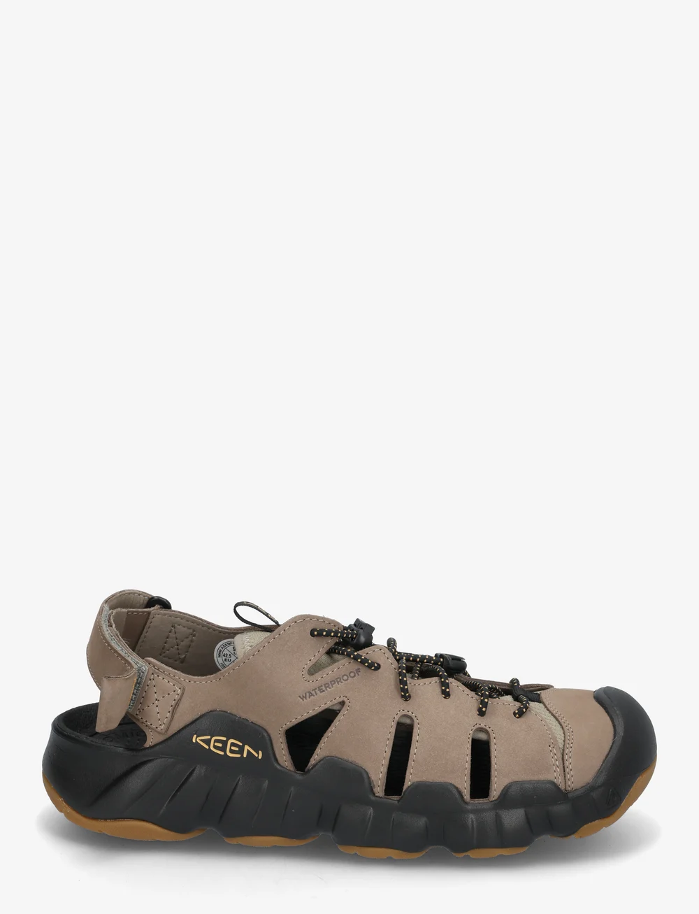 KEEN - KE HYPERPORT FISHERMAN LEATHER - pārgajienu sandales - brindle-oak buff - 1