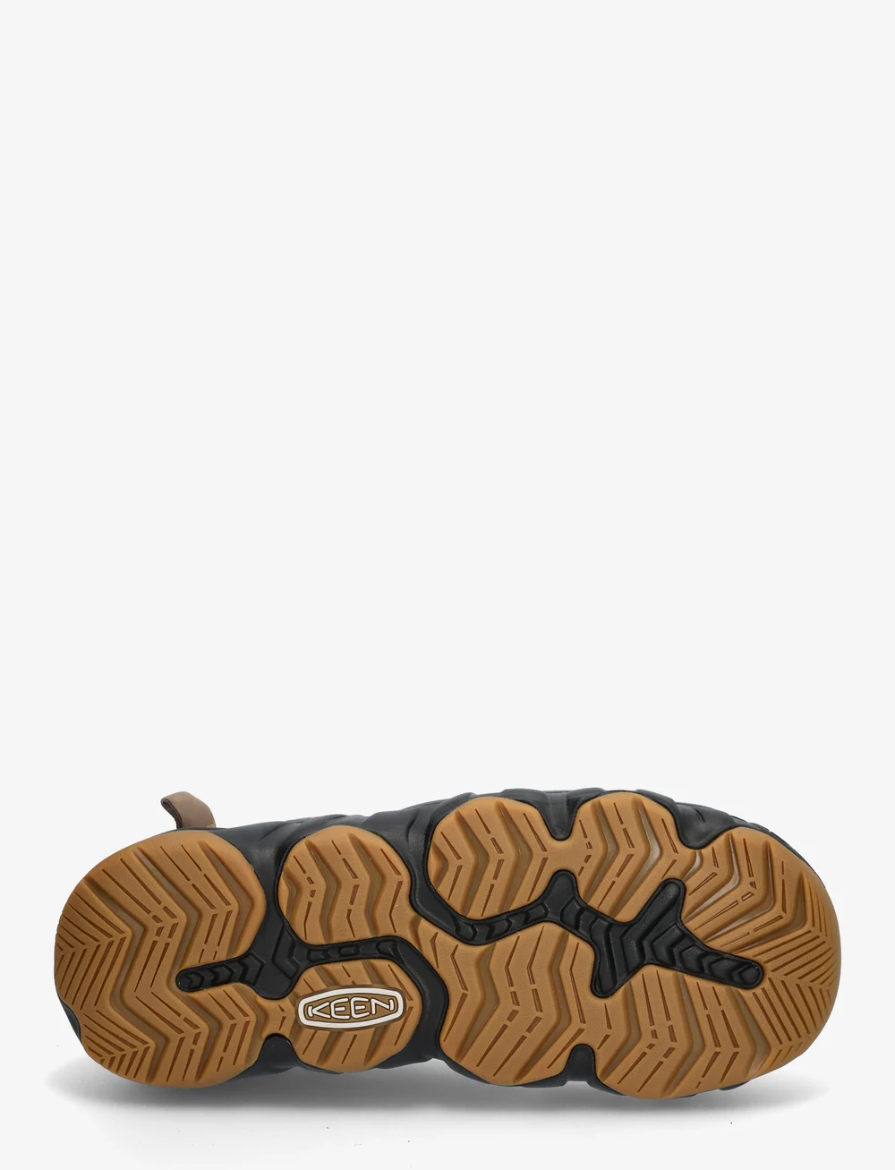 KEEN - KE HYPERPORT FISHERMAN LEATHER - pārgajienu sandales - brindle-oak buff - 4