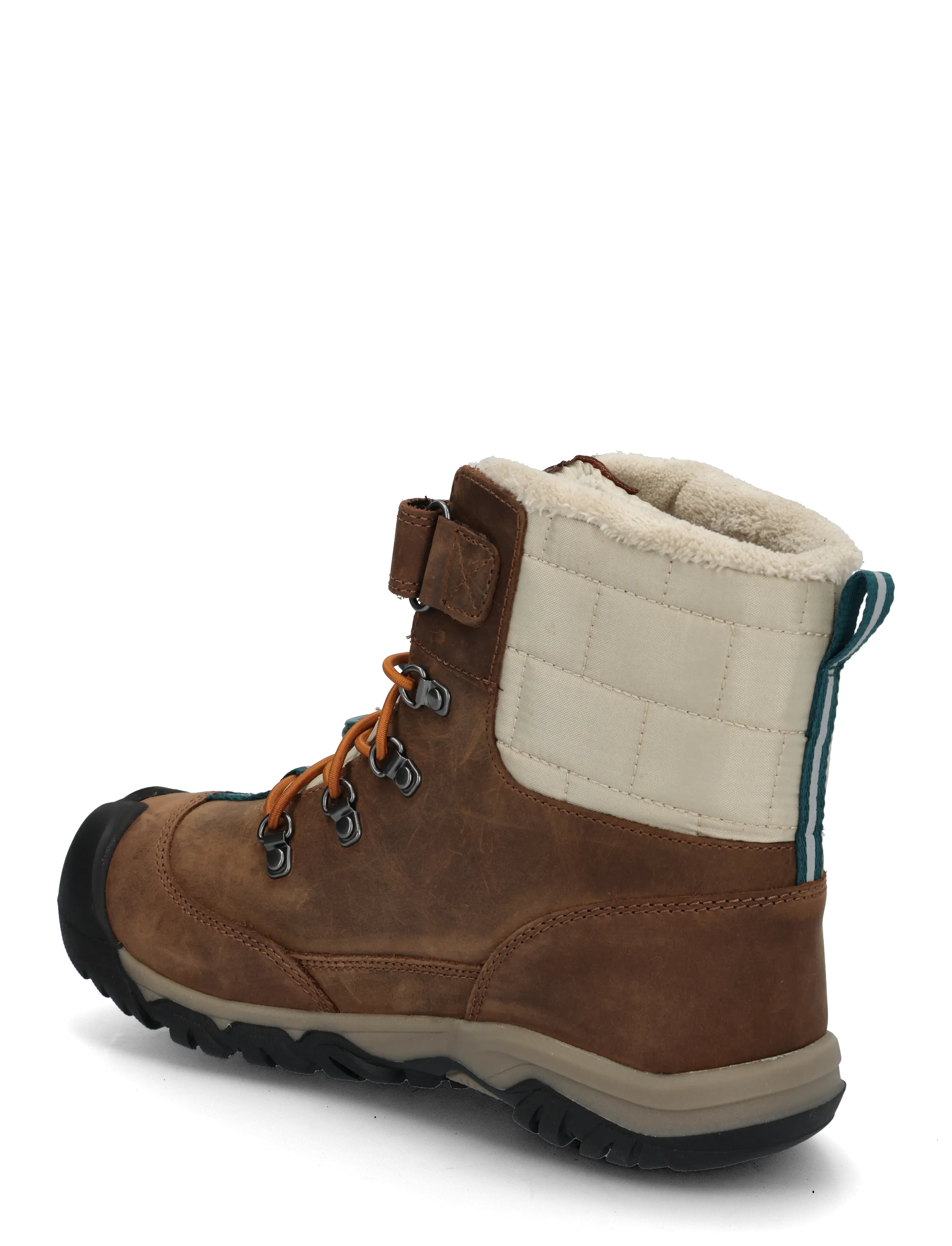 KEEN - KE KANIBOU WP Y-DARK - winterstiefel - dark earth-roasted pecan - 1