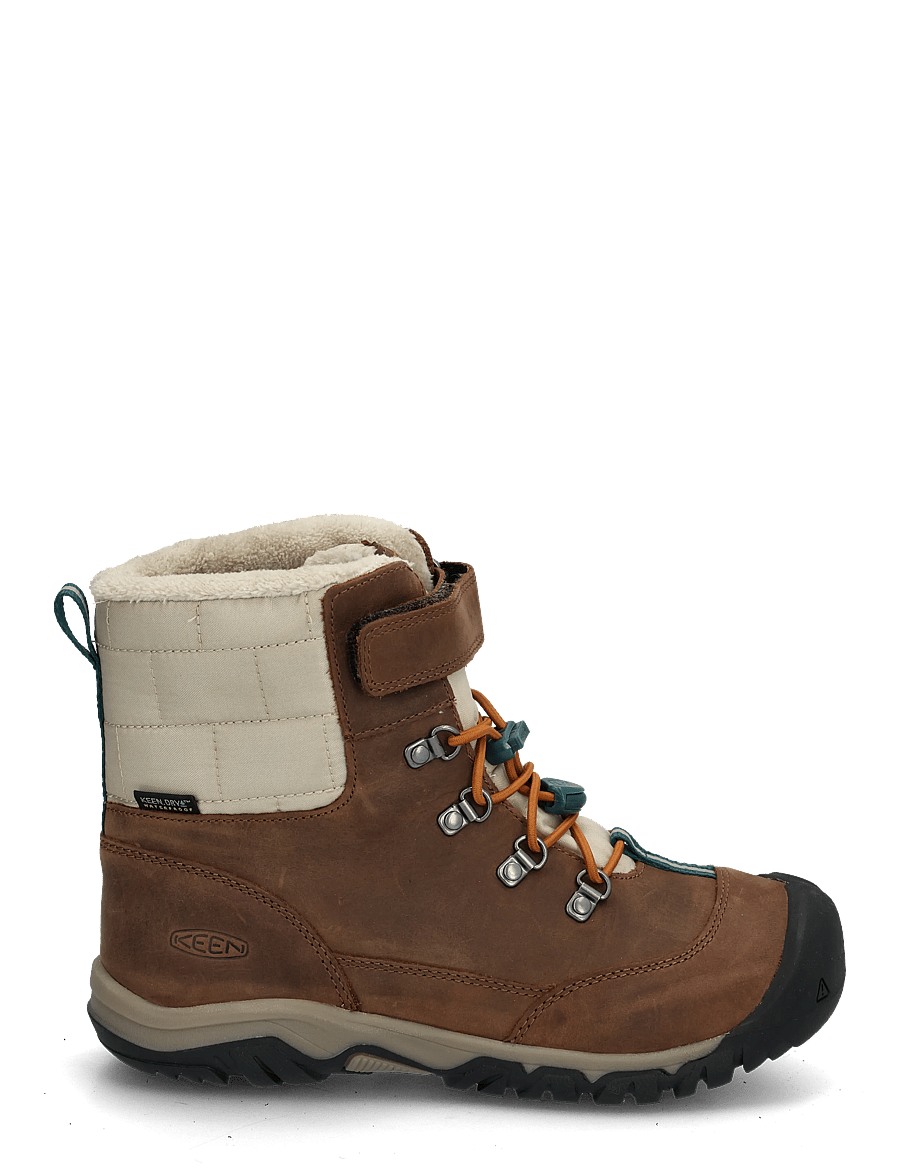 KEEN - KE KANIBOU WP Y-DARK - winterstiefel - dark earth-roasted pecan - 2