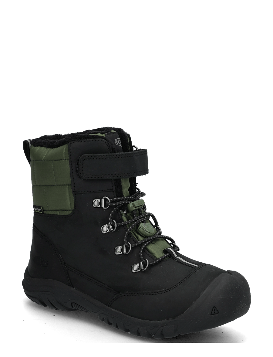 KEEN - KE KANIBOU WP - vinterstøvler - black-bronze green - 0