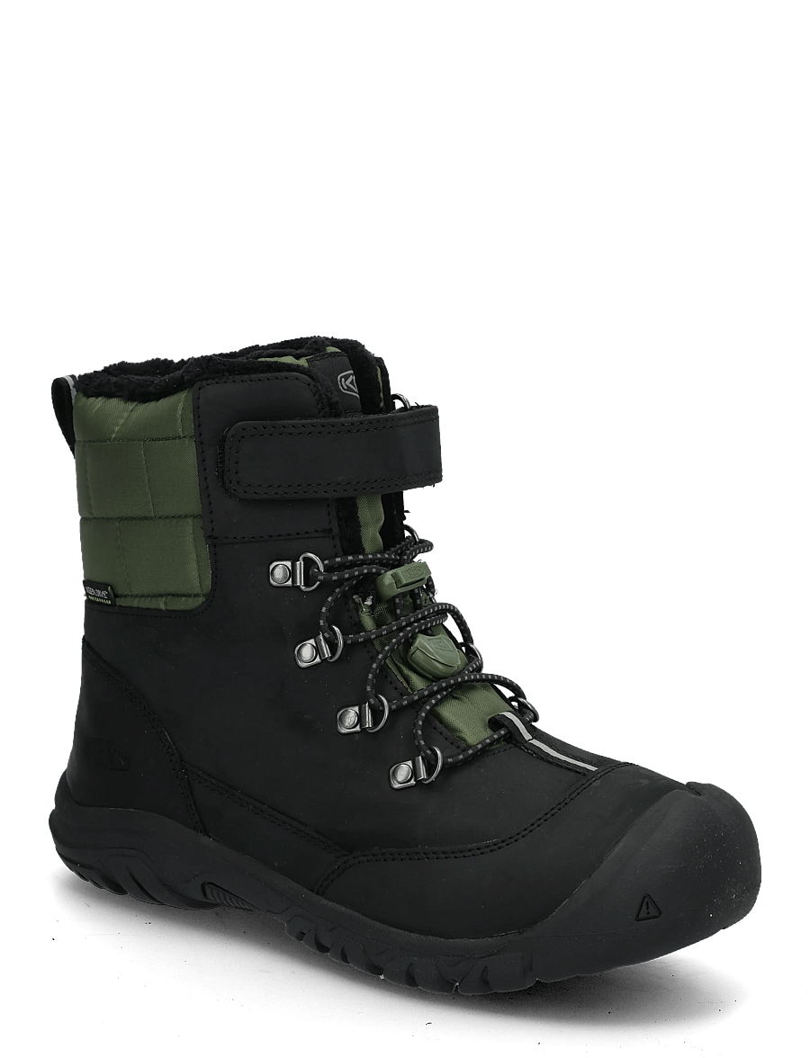 KEEN - KE KANIBOU WP - winterstiefel - black-bronze green - 0