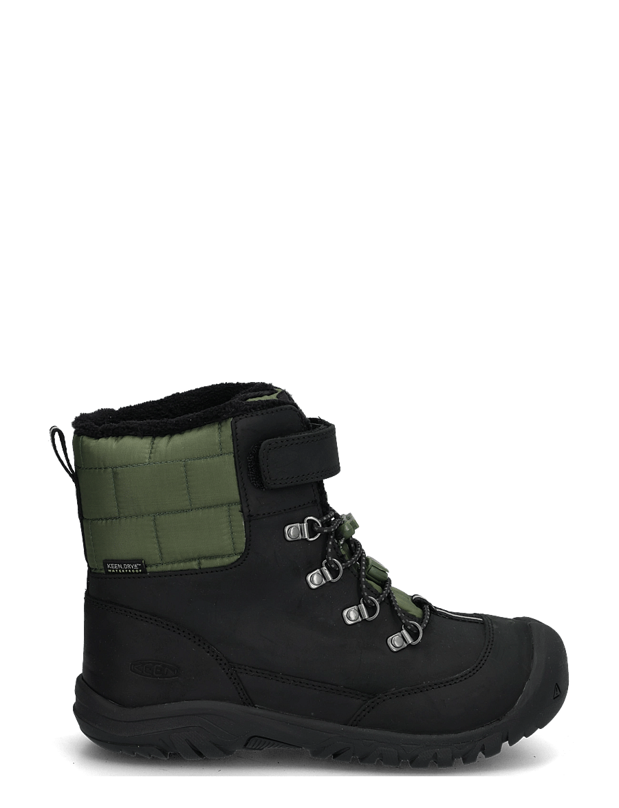 KEEN - KE KANIBOU WP - vinterstøvler - black-bronze green - 2