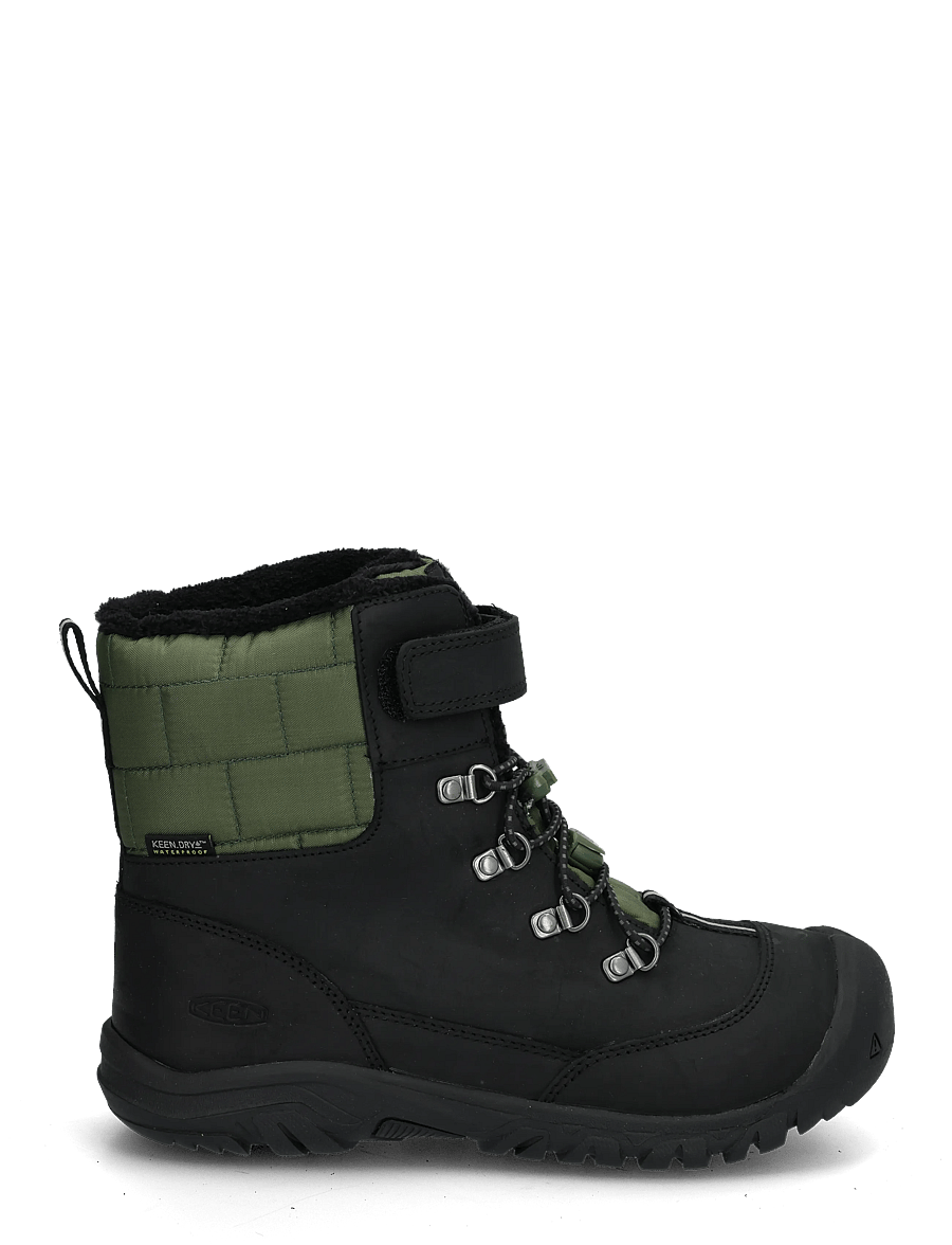 KEEN - KE KANIBOU WP - winterstiefel - black-bronze green - 2