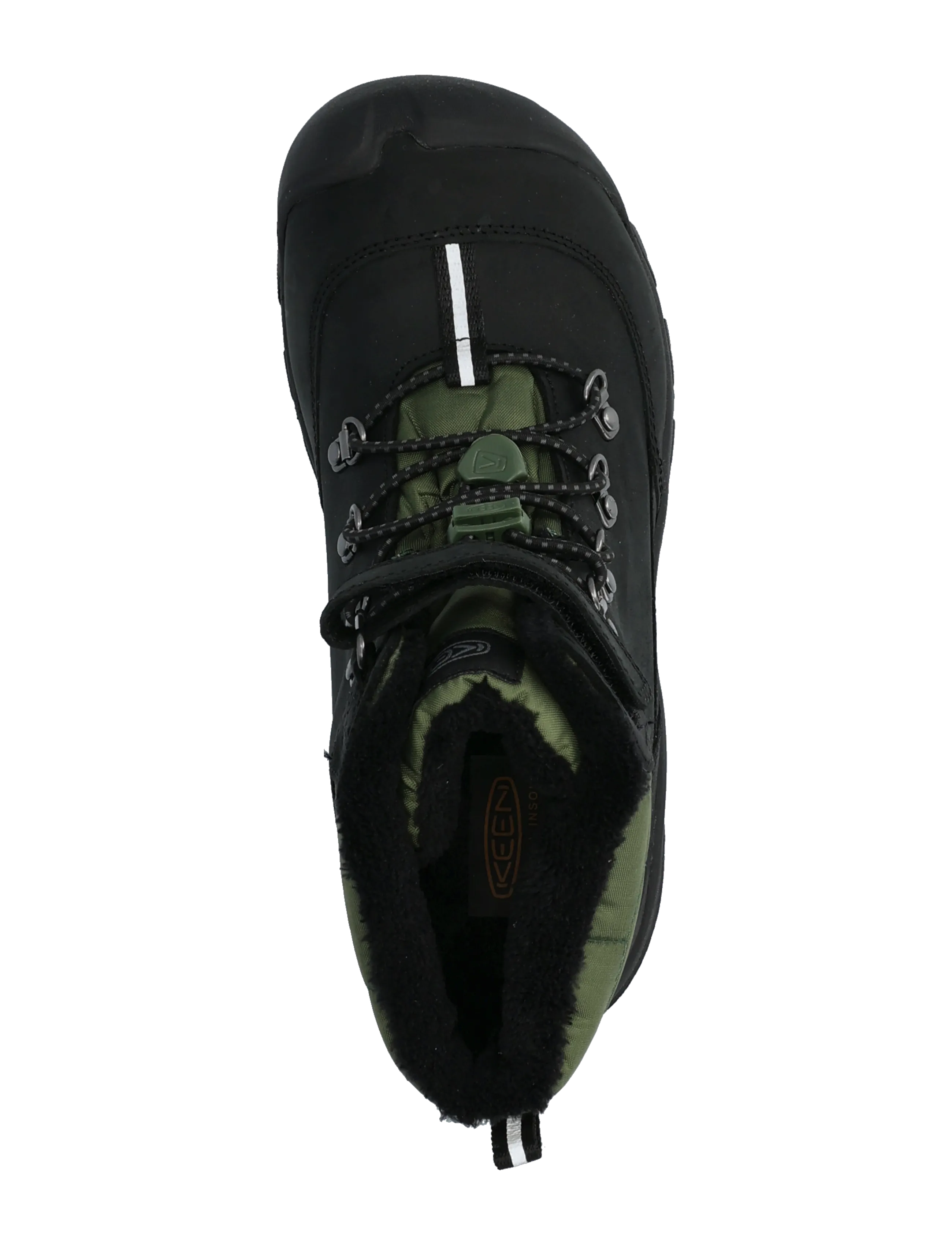 KEEN - KE KANIBOU WP - winterstiefel - black-bronze green - 3