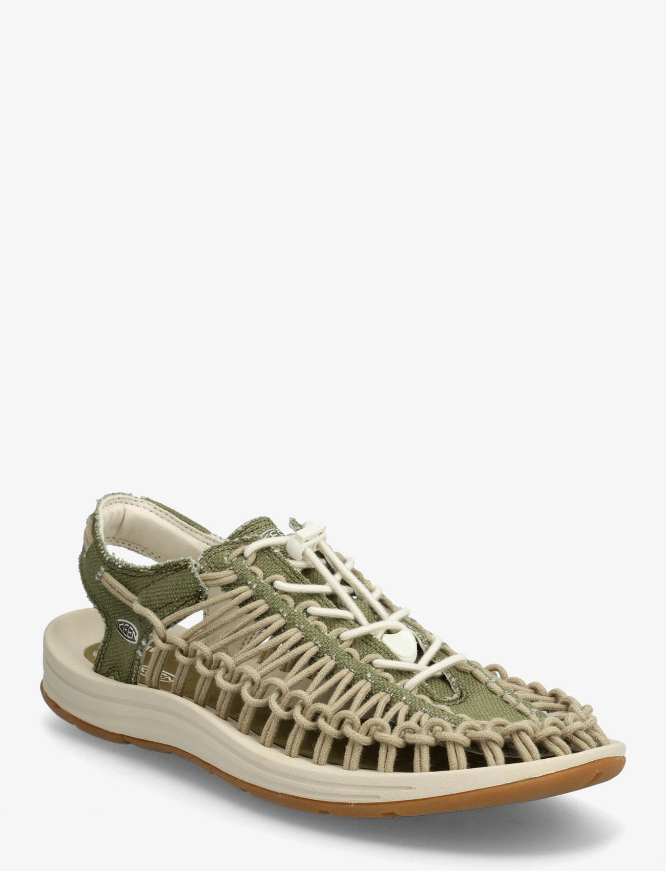 KEEN - KE UNEEK CANVAS M-MARTINI - vandringssandaler - martini olive-birch - 0