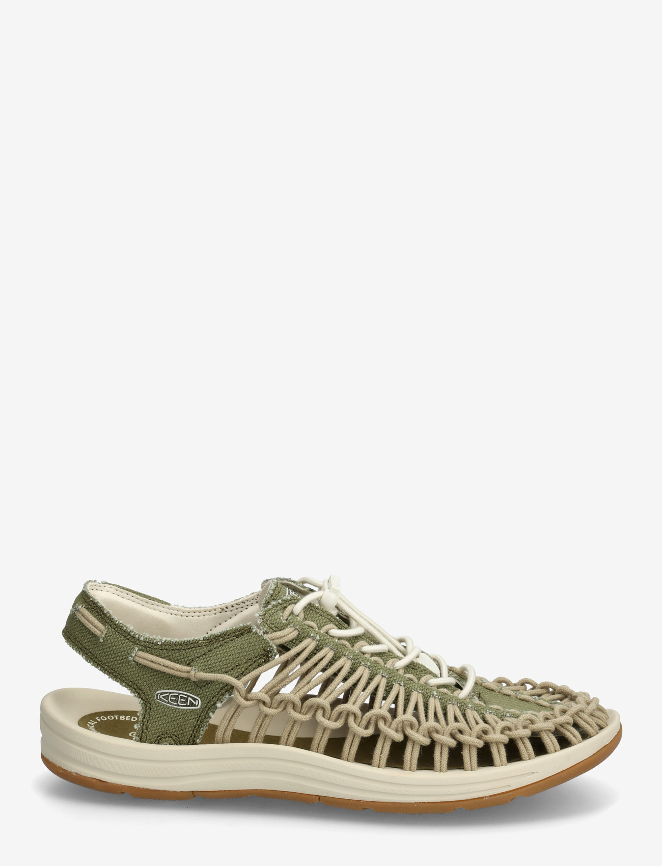 KEEN - KE UNEEK CANVAS M-MARTINI - vandringssandaler - martini olive-birch - 1