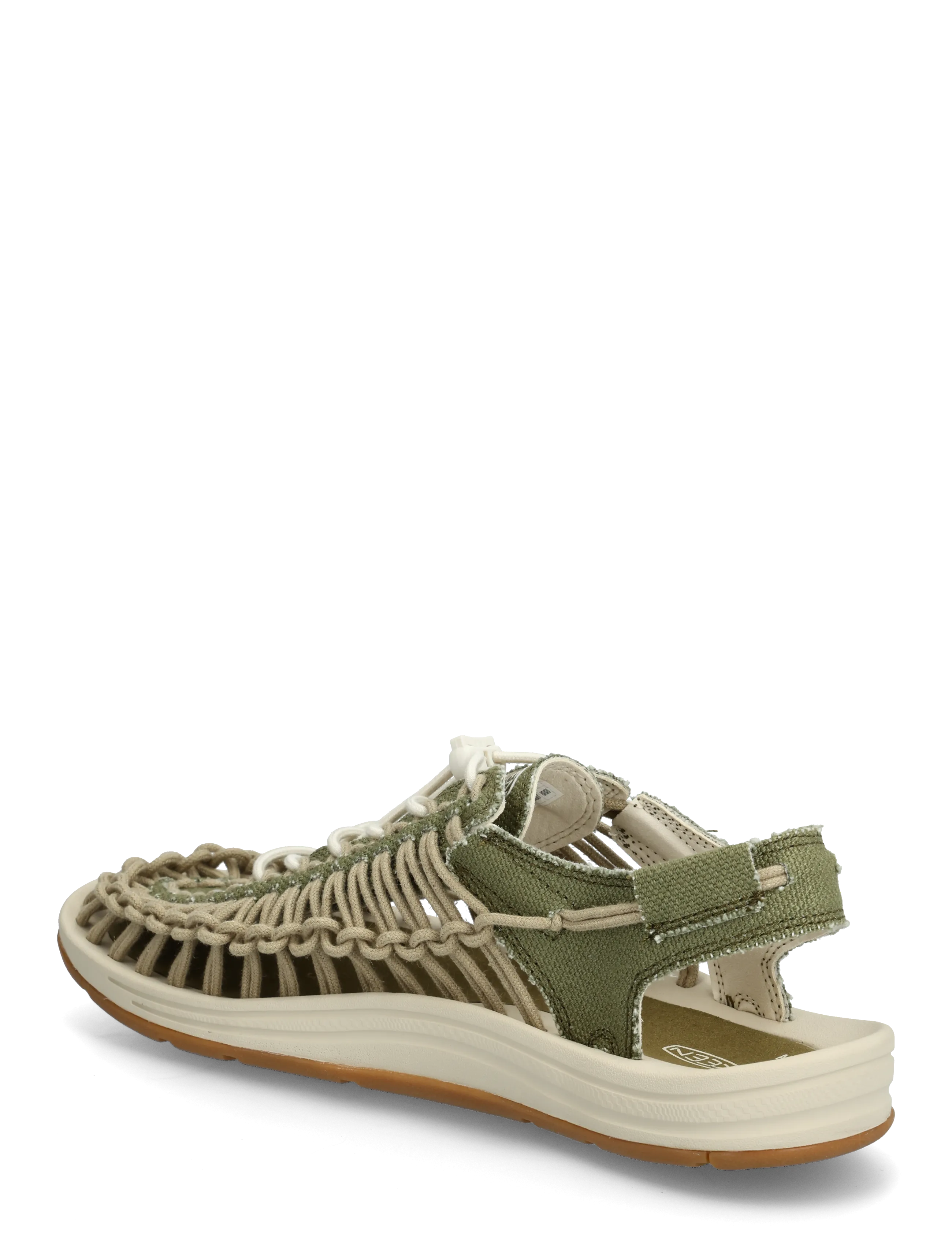 KEEN - KE UNEEK CANVAS M-MARTINI - sandales de randonnée - martini olive-birch - 2