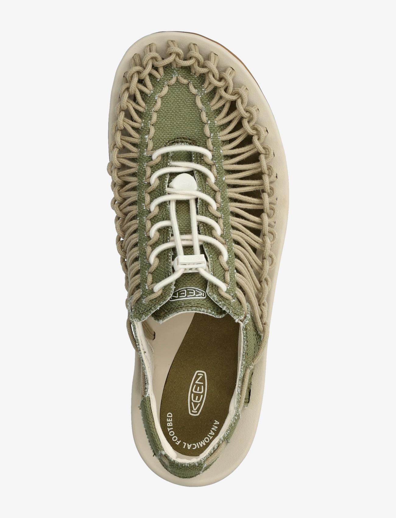 KEEN - KE UNEEK CANVAS M-MARTINI - vandringssandaler - martini olive-birch - 3