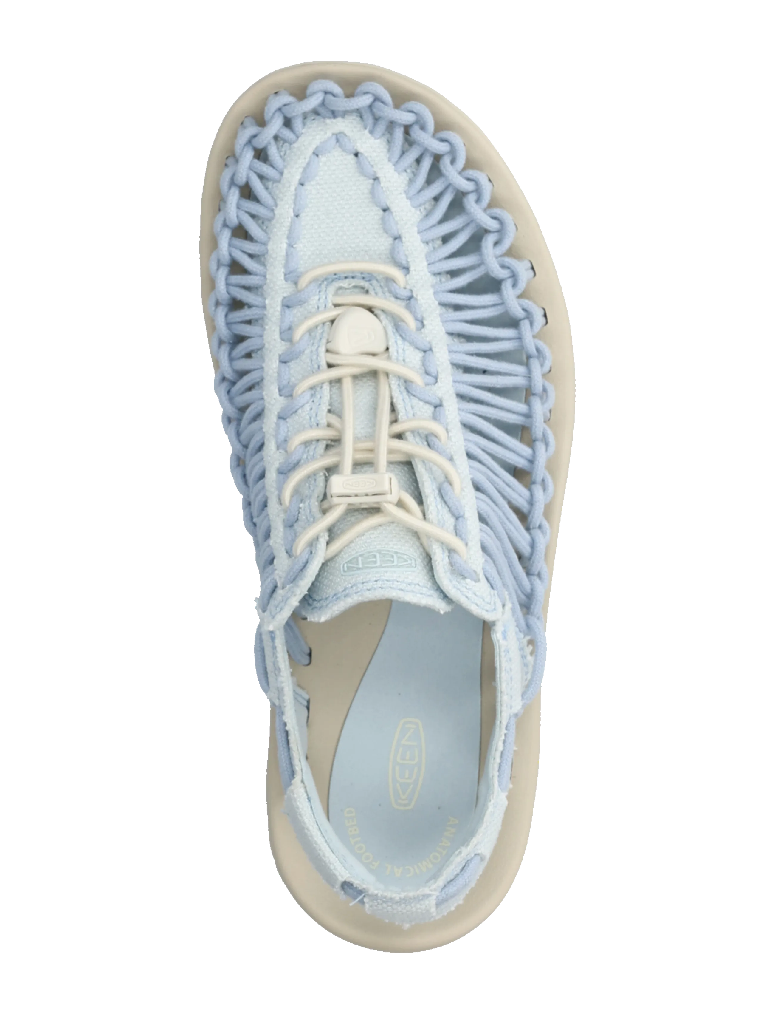KEEN - KE UNEEK CANVAS W-BALLAD - casual sandals - ballad blue-ballad blue - 3