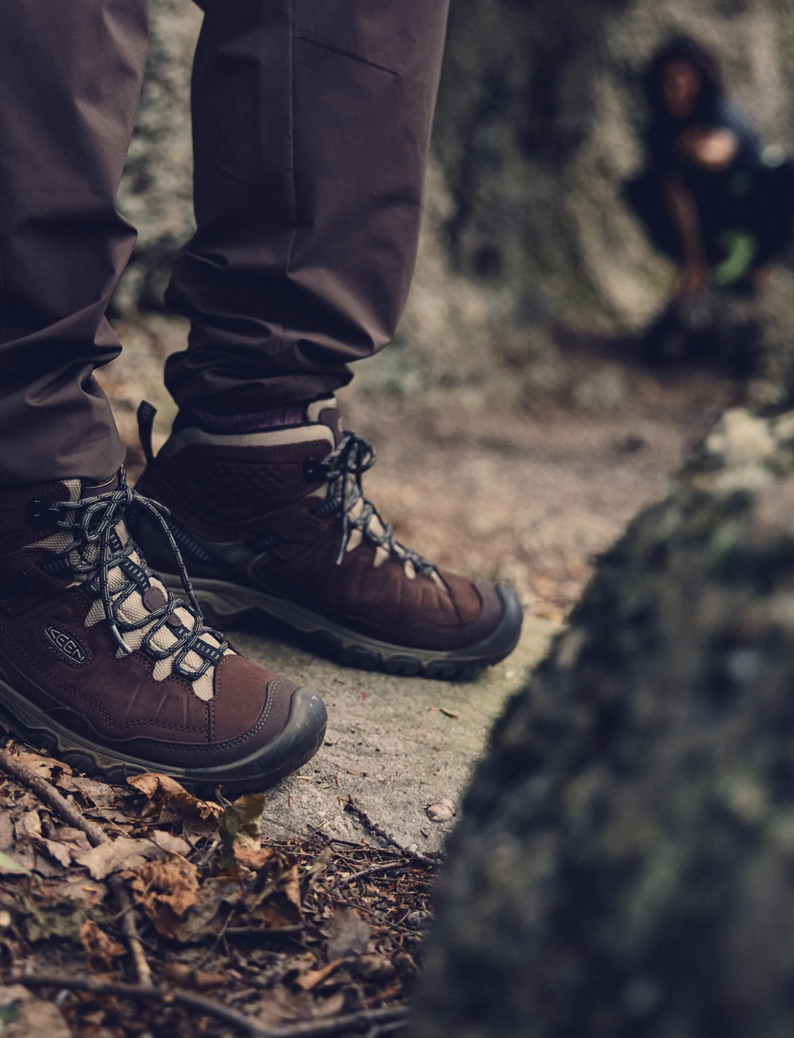 KEEN - KE TARGHEE IV MID WP - java-brindle - 2