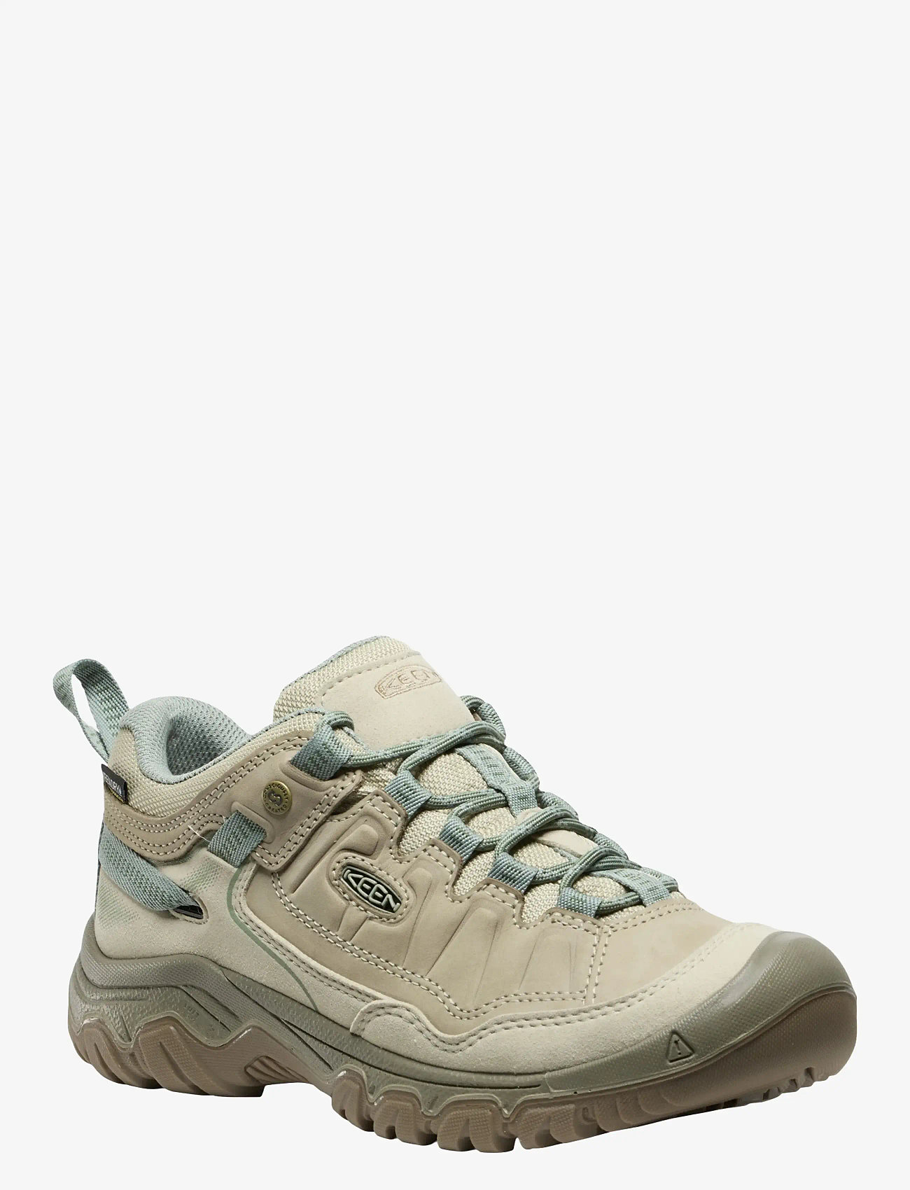 KEEN - KE TARGHEE IV WP W-ABBEY - hiking shoes - abbey stone-lily pad - 0