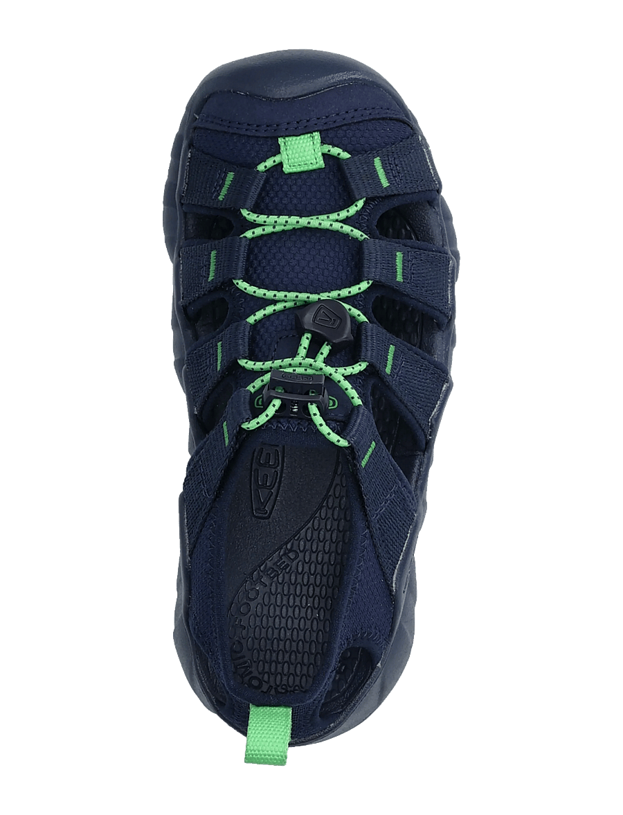 KEEN - KE HYPERPORT H2 Y-NAVAL - badskor - naval academy-vibrant green - 3