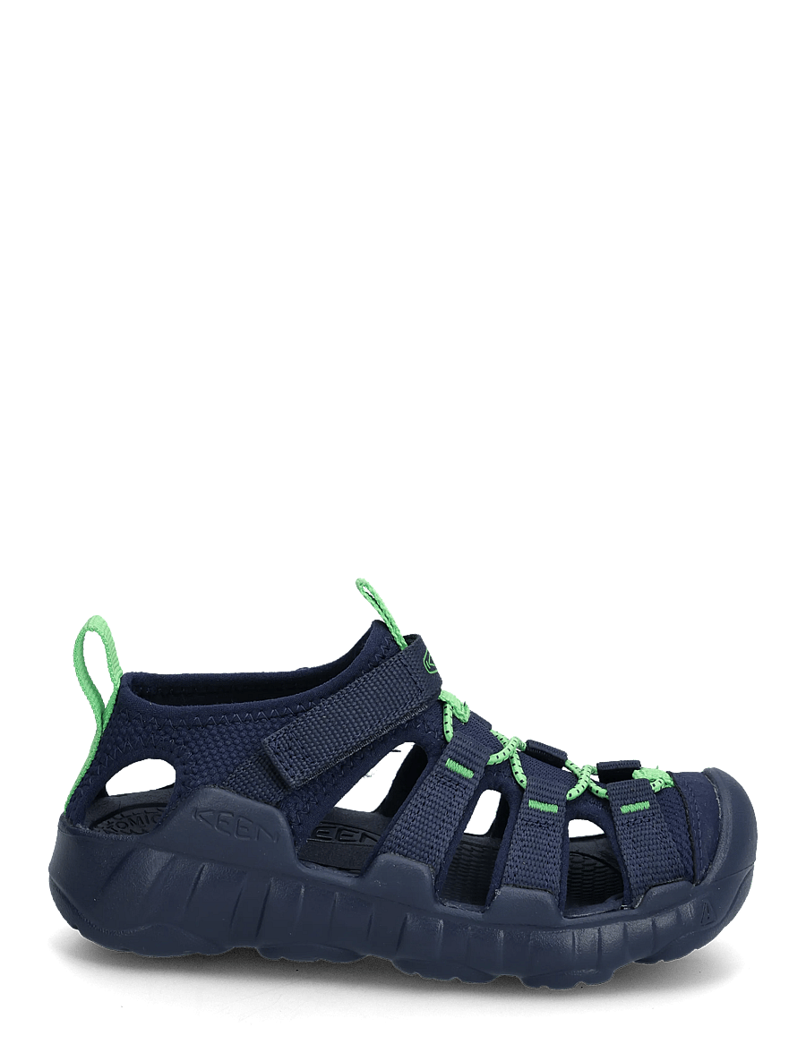 KEEN - KE HYPERPORT H2 C-NAVAL - ujumisjalatsid - naval academy-vibrant green - 1